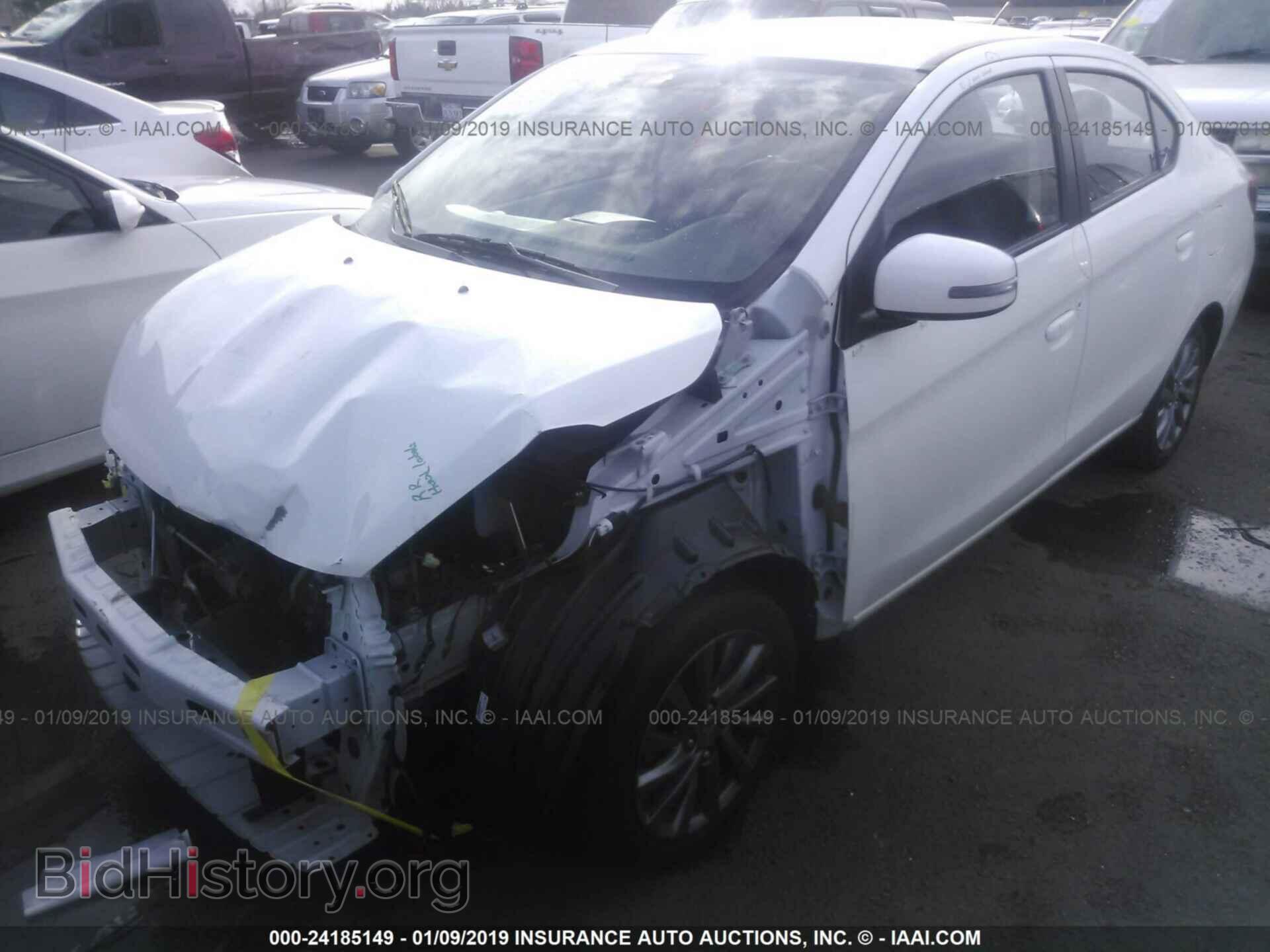 2017 MITSUBISHI MIRAGE - VIN: ML32F4FJ1HHF09435 - Фото 2