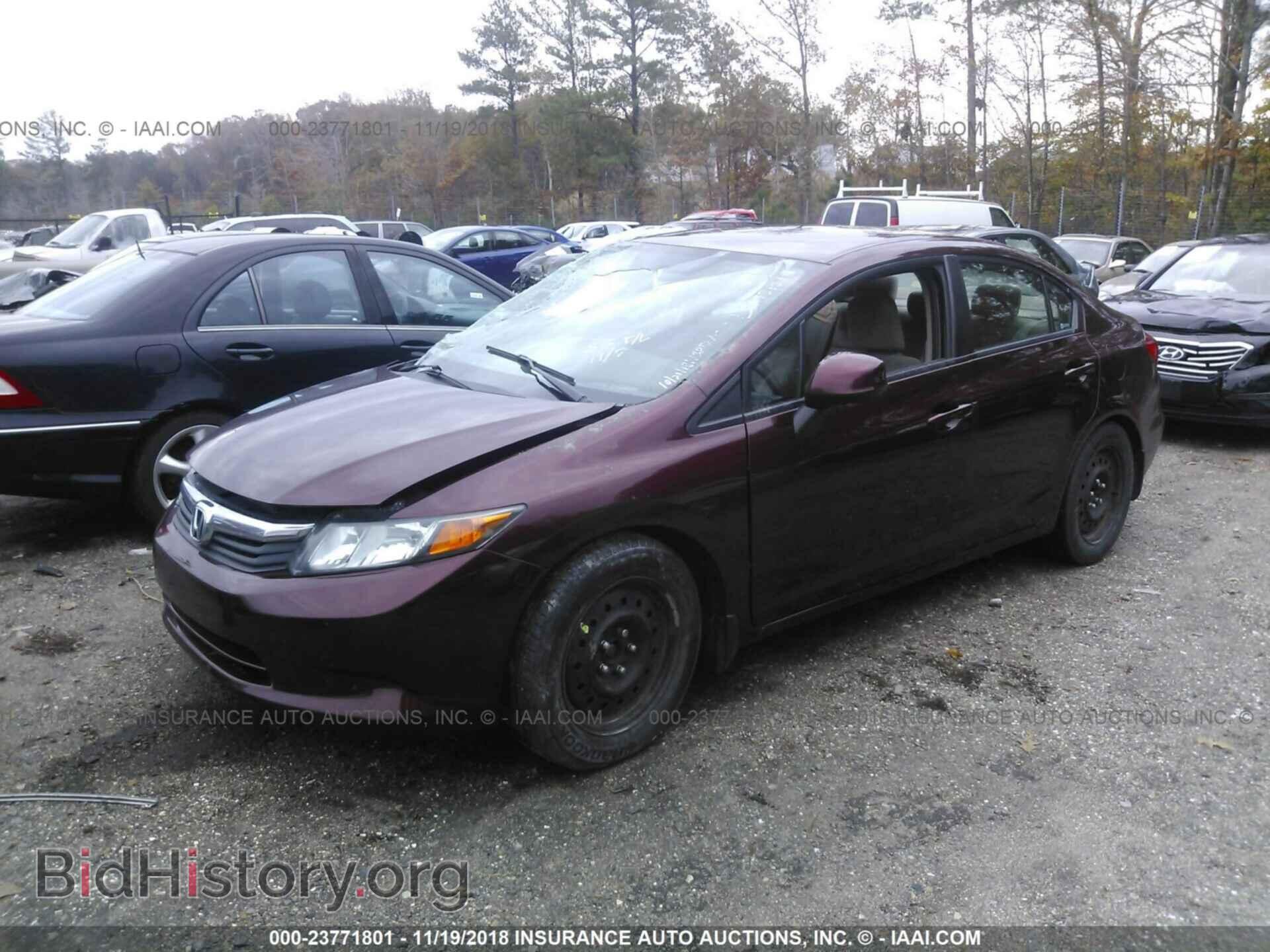 2012 HONDA CIVIC - VIN: 19XFB2F51CE083727 - Photo 2