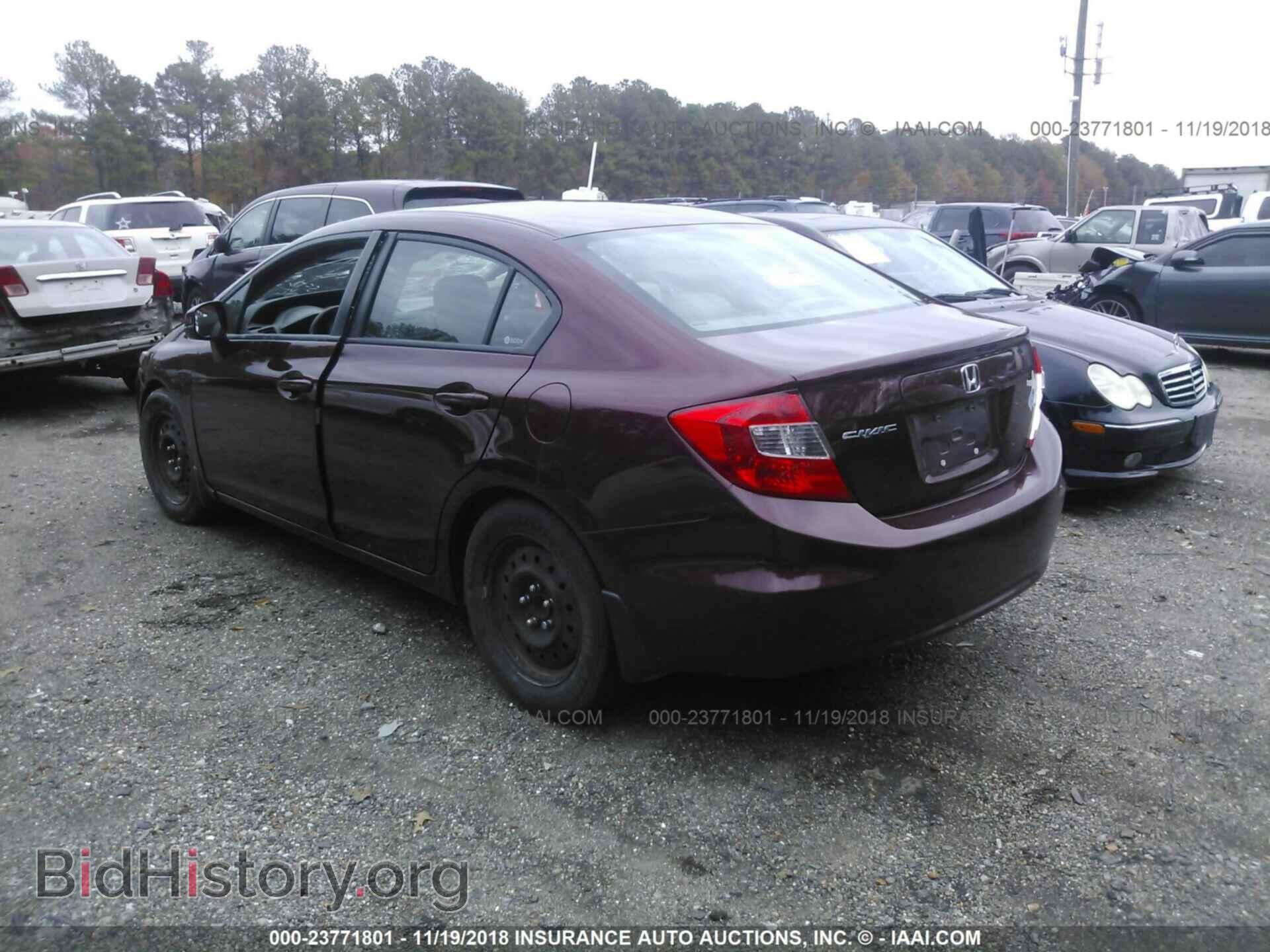 2012 HONDA CIVIC - VIN: 19XFB2F51CE083727 - Photo 3