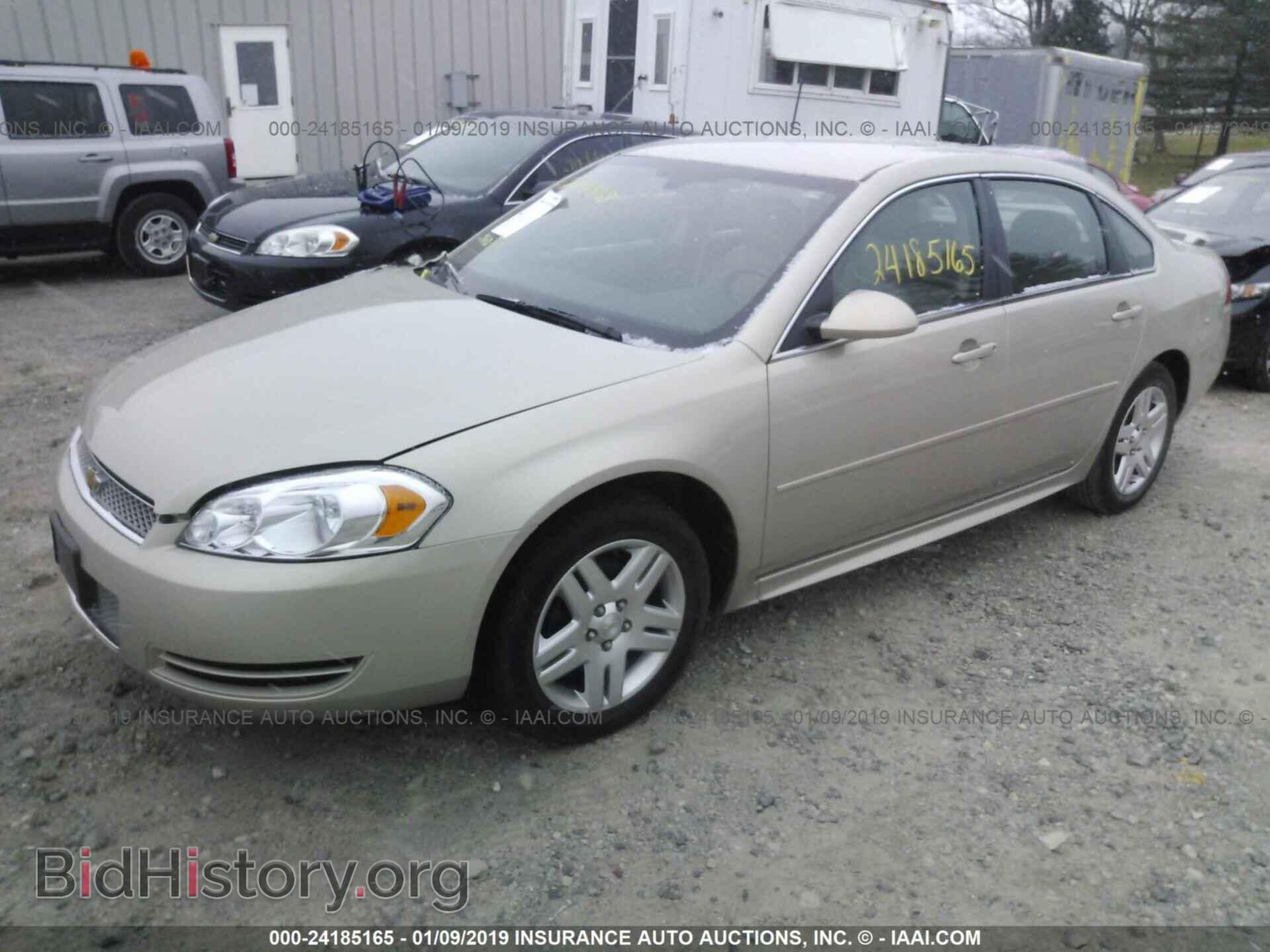 2012 CHEVROLET IMPALA - VIN: 2G1WB5E30C1183633 - Фото 2