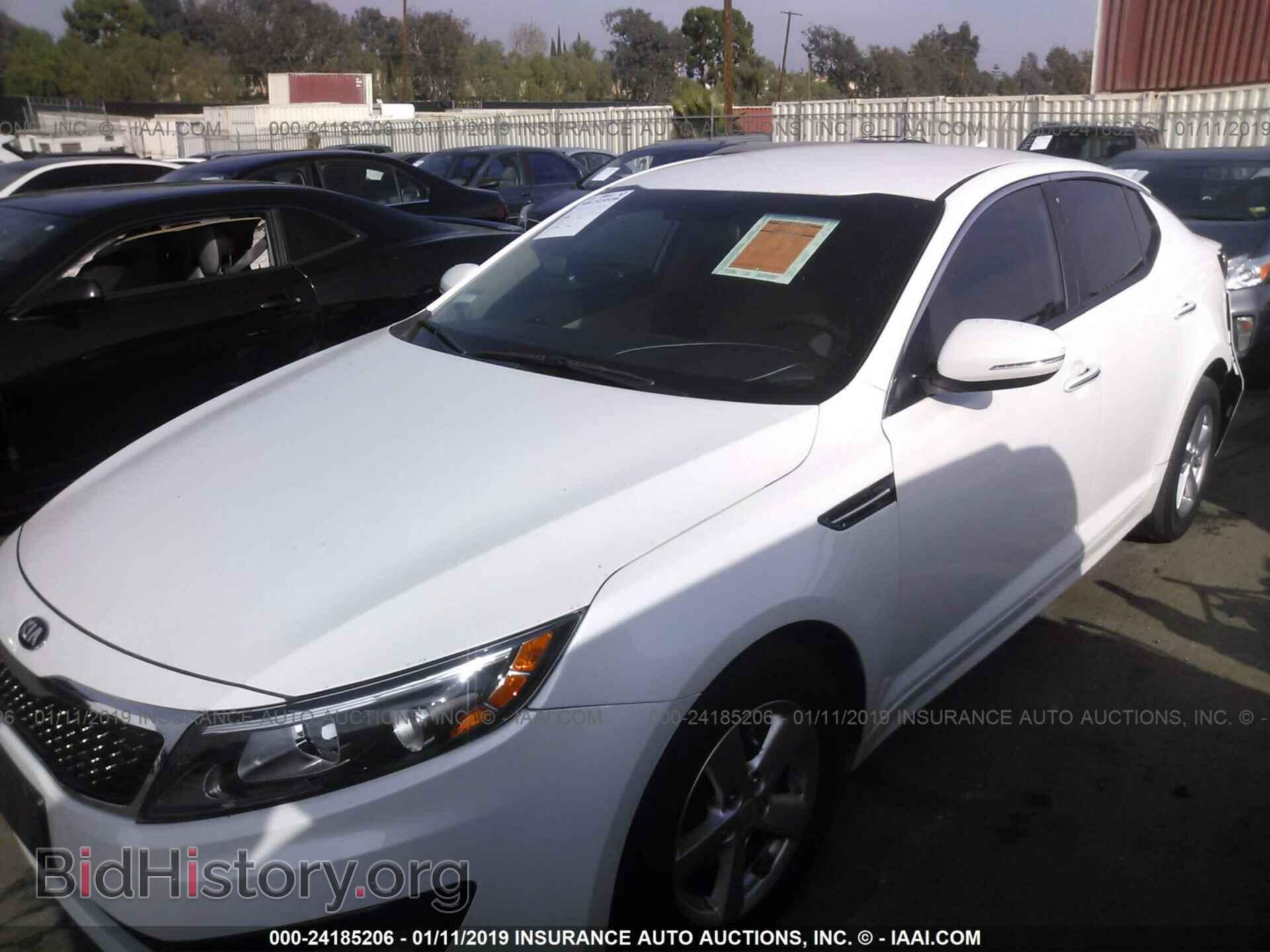 2015 KIA OPTIMA - VIN: KNAGM4A7XF5642420 - Photo 2