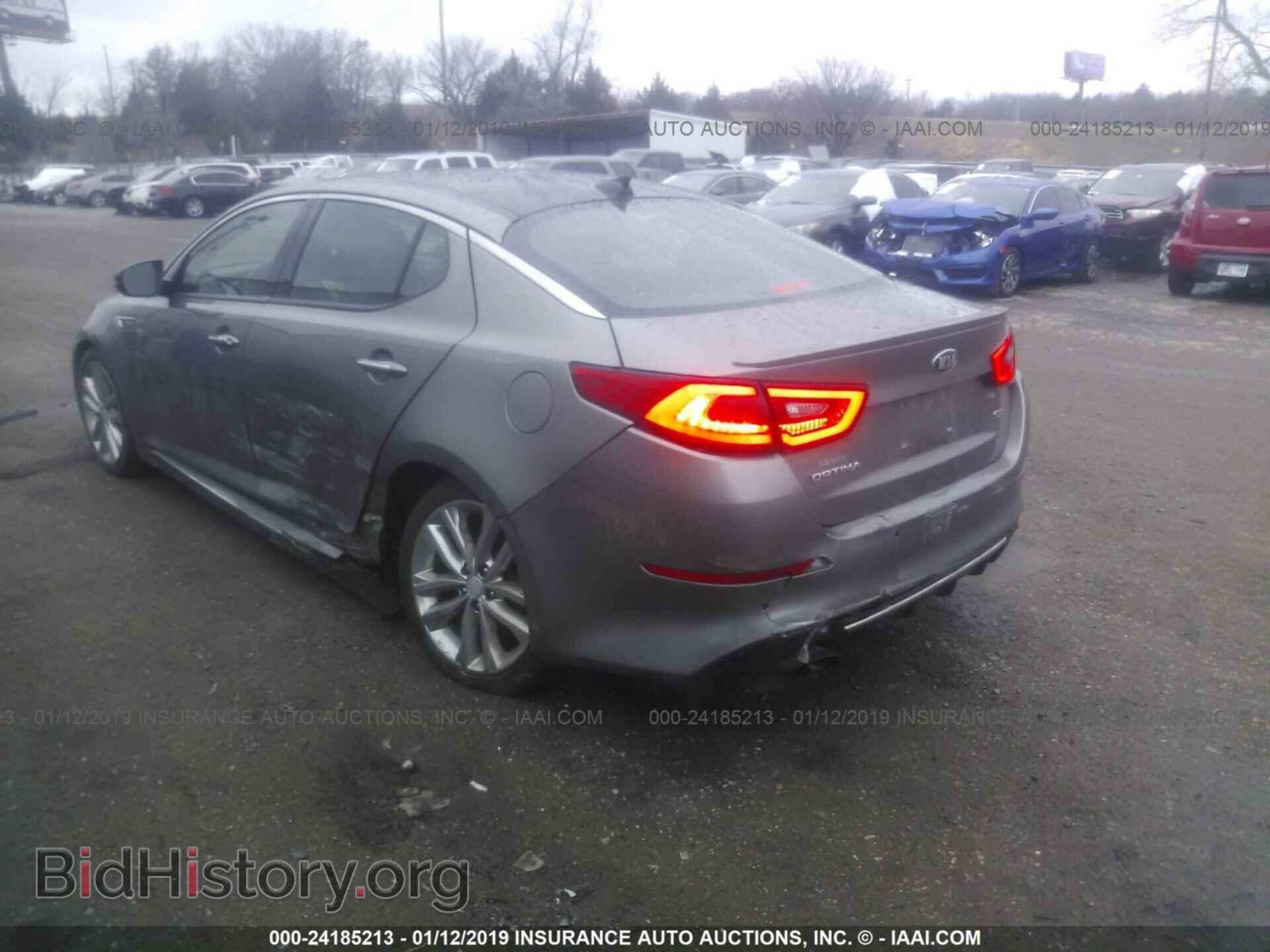2014 KIA OPTIMA - VIN: 5XXGR4A62EG318609 - Фото 3