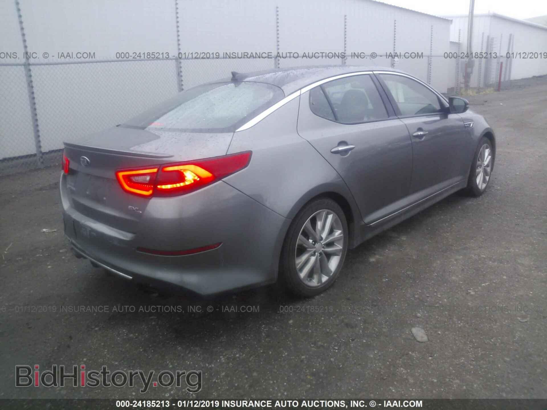 2014 KIA OPTIMA - VIN: 5XXGR4A62EG318609 - Фото 4
