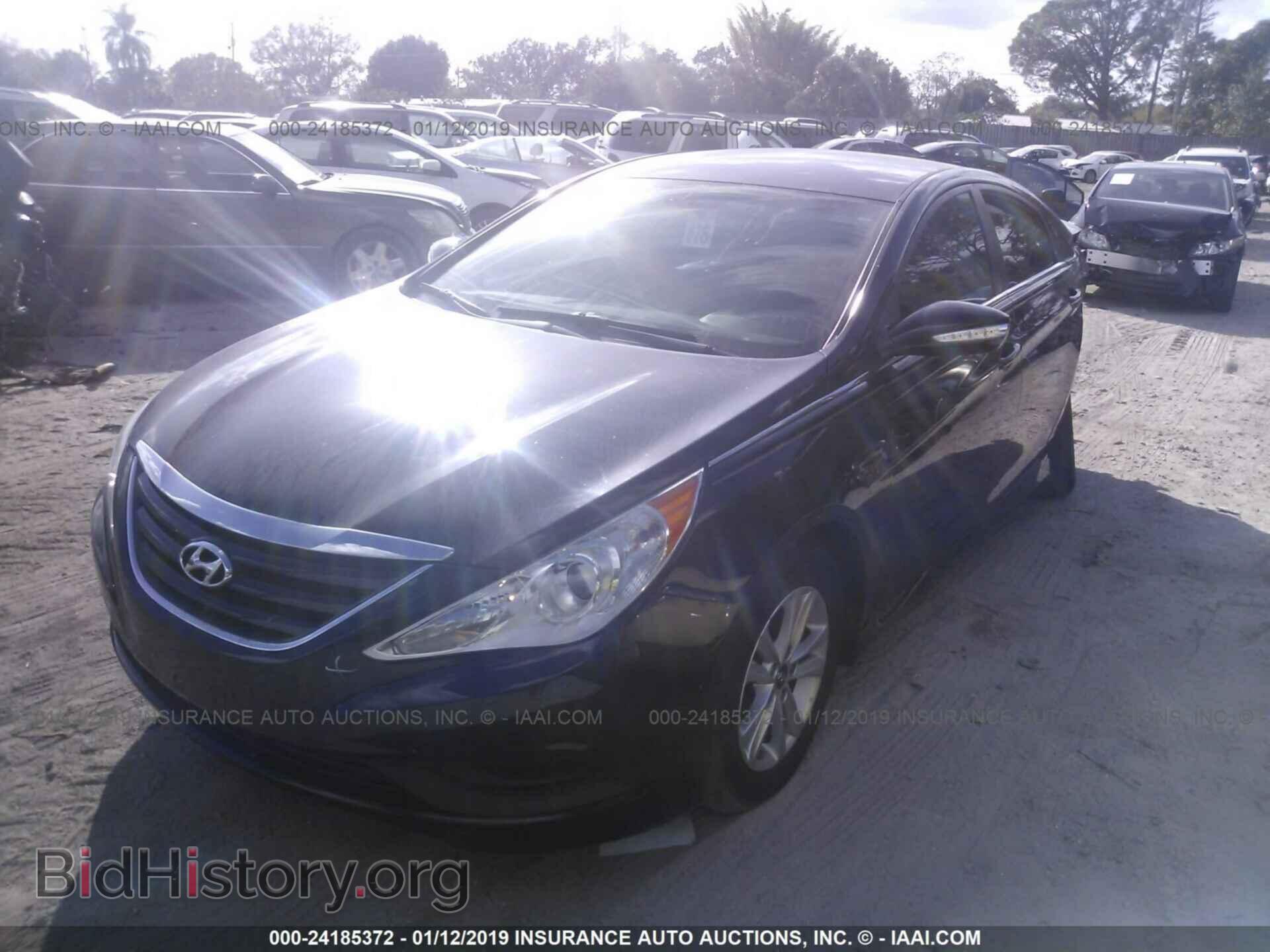 2014 HYUNDAI SONATA - VIN: 5NPEB4AC7EH905359 - Фото 2