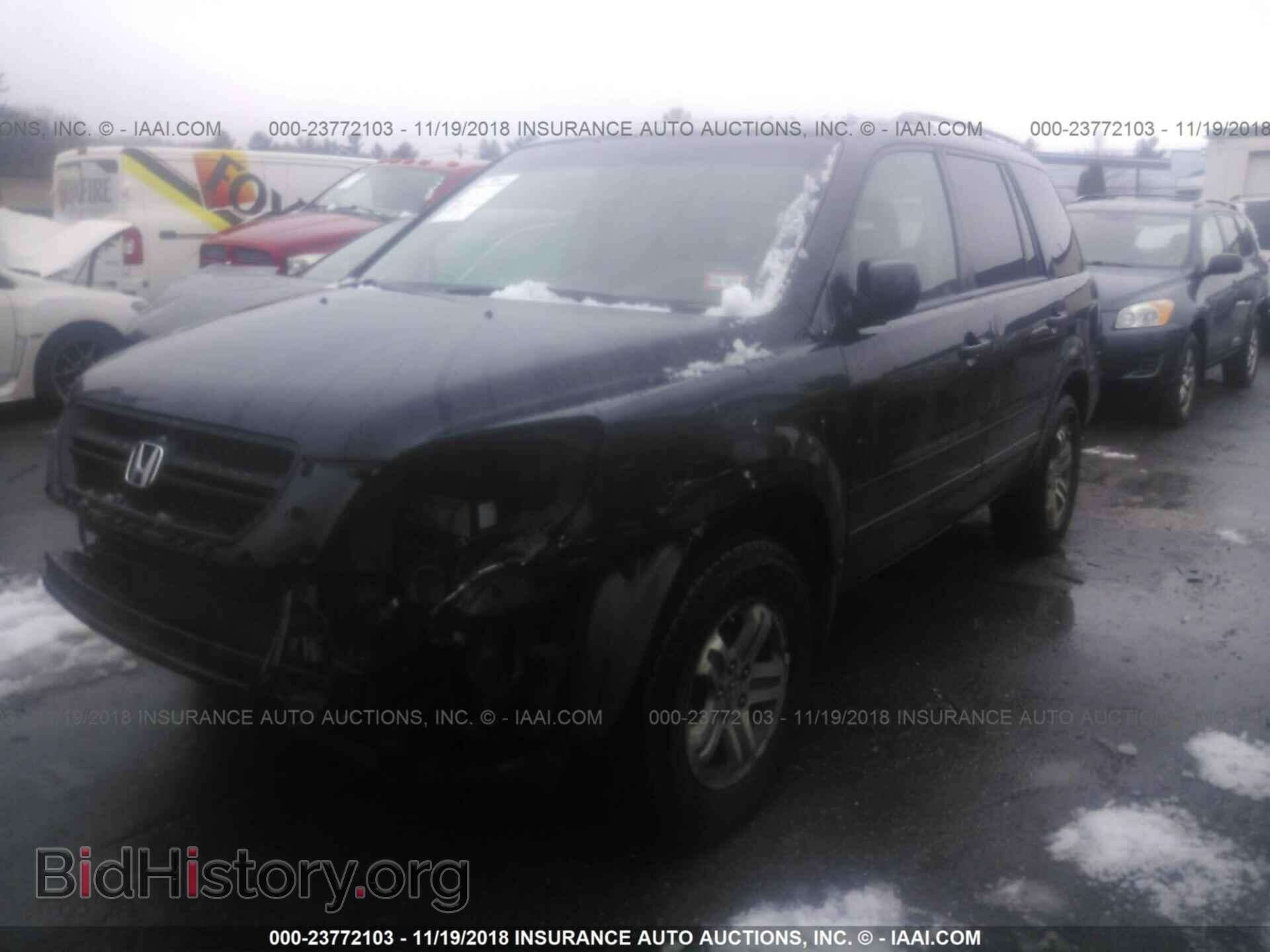 2005 HONDA PILOT - VIN: 2HKYF18525H520606 - Фото 2