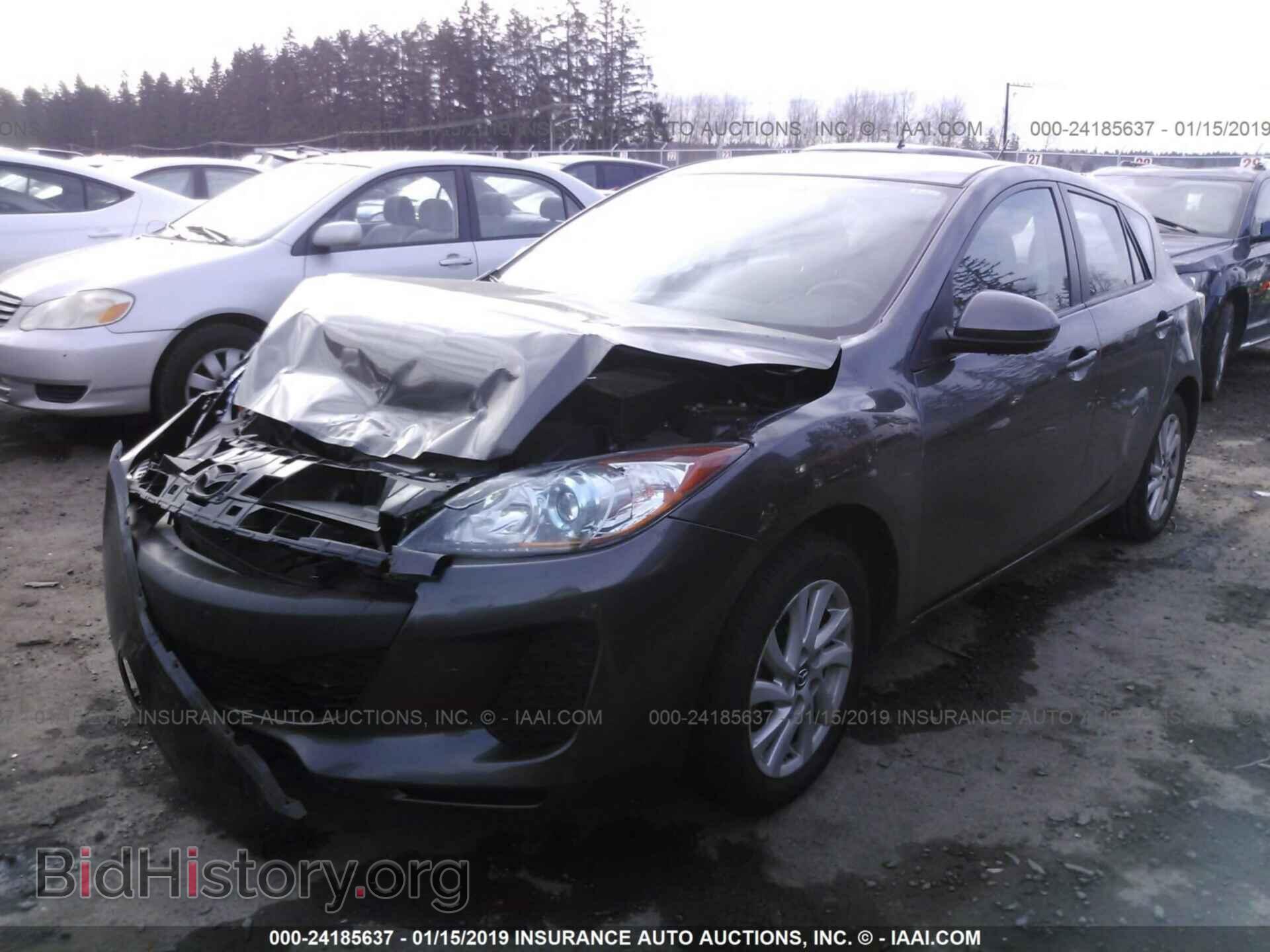 2013 MAZDA 3 - VIN: JM1BL1LP2D1841509 - Фото 2