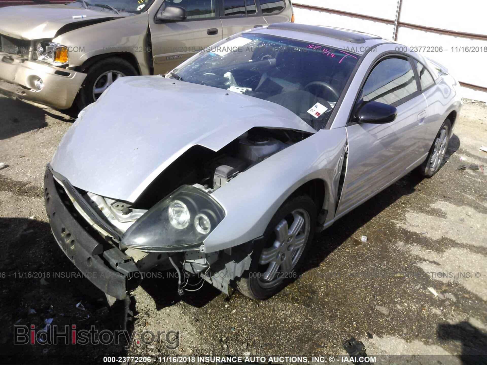 2002 MITSUBISHI ECLIPSE - VIN: 4A3AC44G82E026276 - Фото 2
