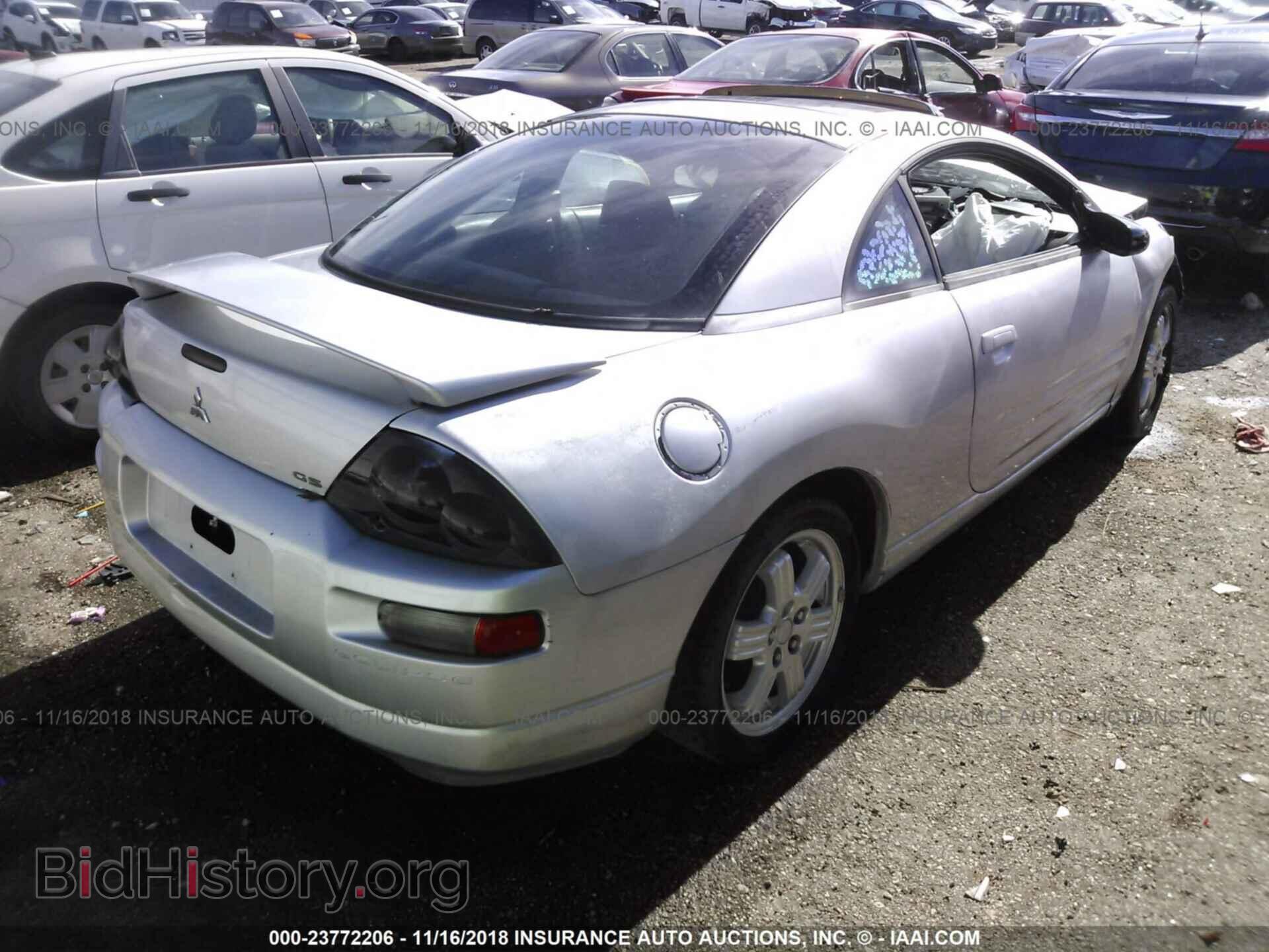 2002 MITSUBISHI ECLIPSE - VIN: 4A3AC44G82E026276 - Фото 4
