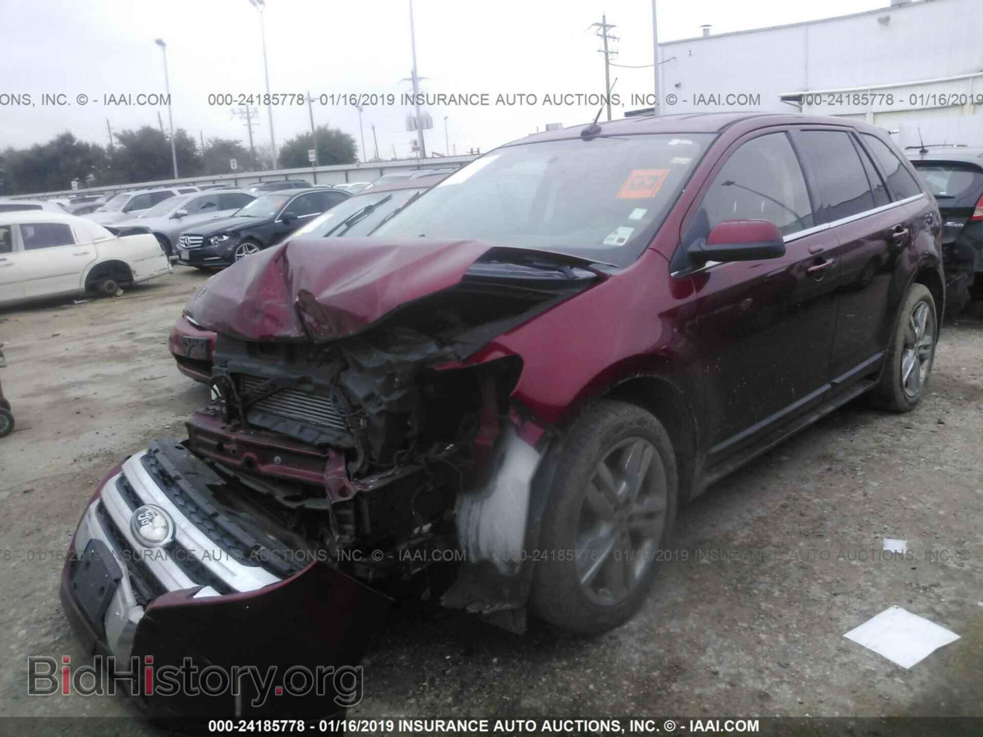 2013 FORD EDGE - VIN: 2FMDK3K90DBA37414 - Фото 2