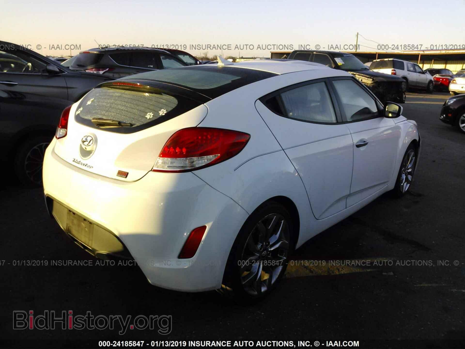 2014 HYUNDAI VELOSTER - VIN: KMHTC6AD9EU213131 - Фото 4