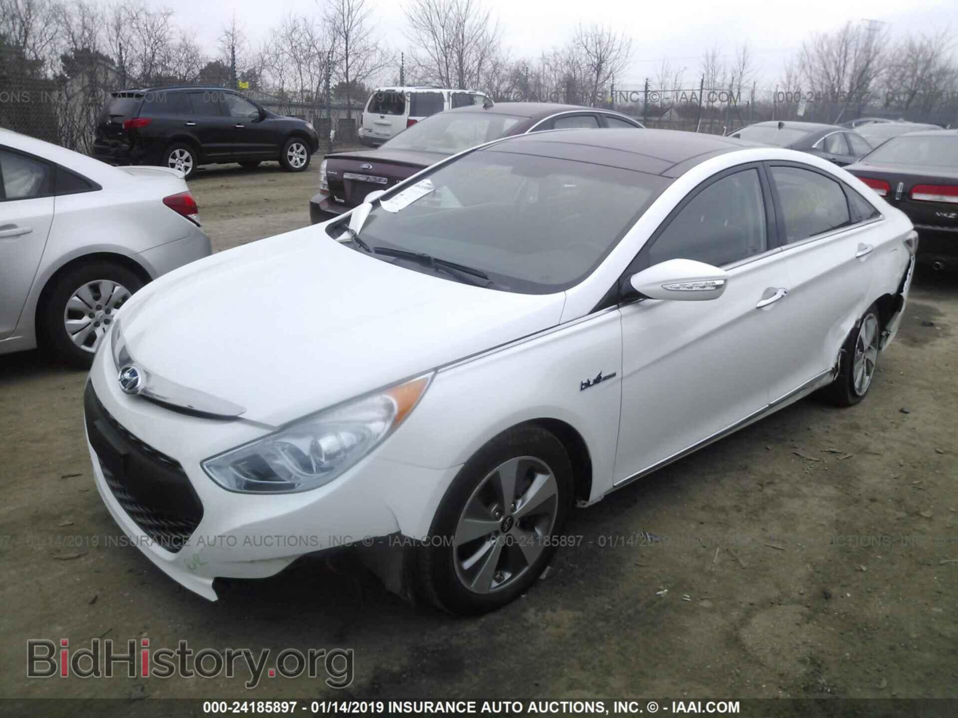 2012 HYUNDAI SONATA - VIN: KMHEC4A45CA047265 - Фото 2