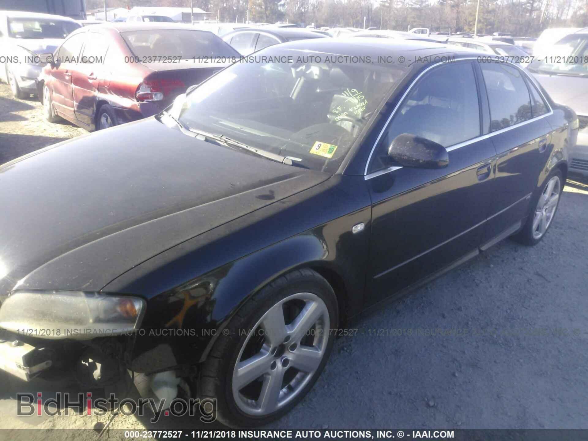 2006 AUDI A4 - VIN: WAUBF78E66A137489 - Фото 2