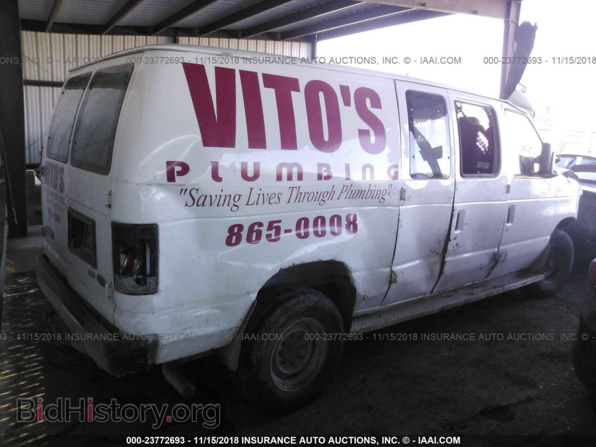 2009 FORD ECONOLINE - VIN: 1FTNE24L49DA42622 - Фото 4