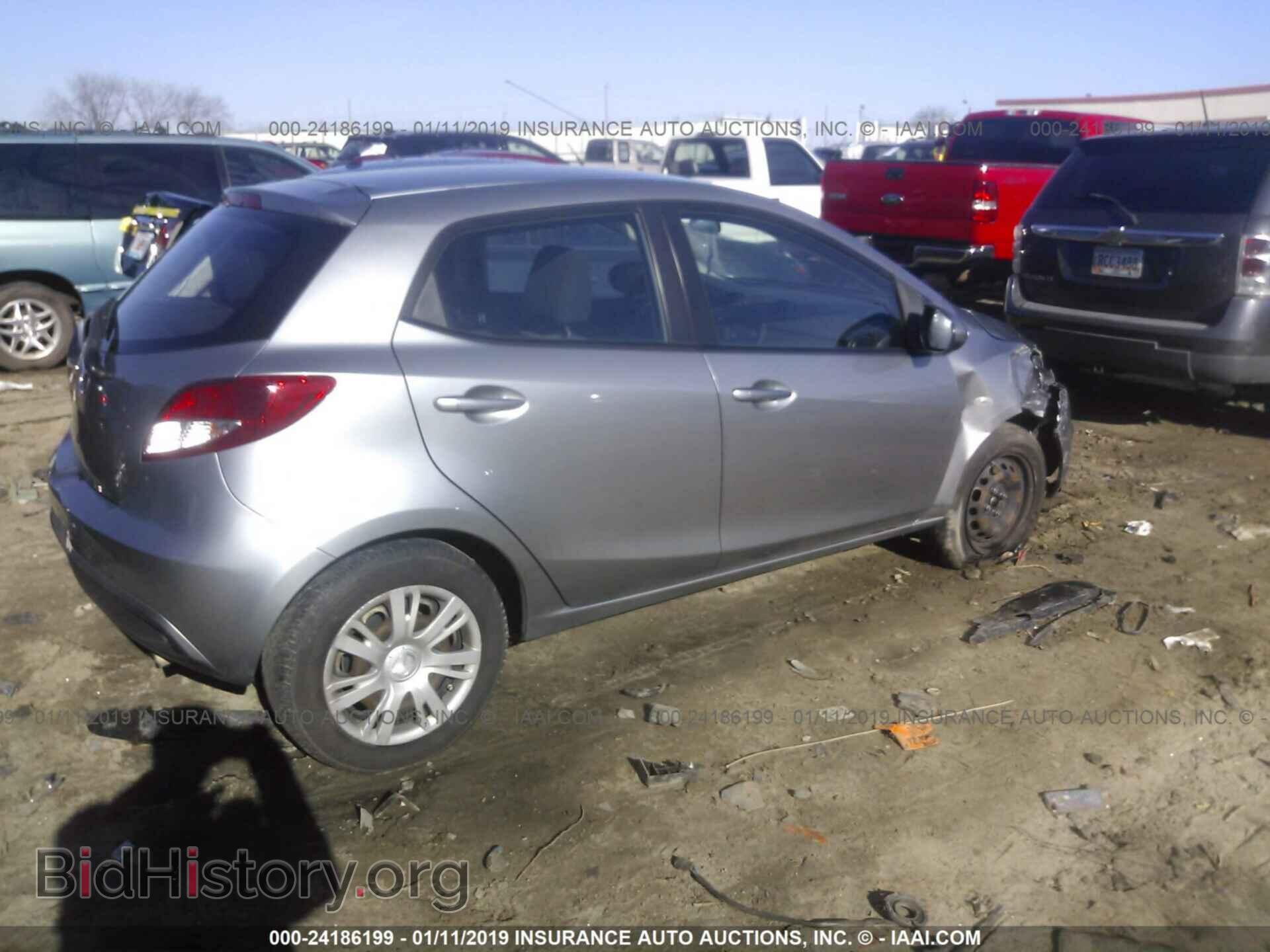 2012 MAZDA MAZDA2 - VIN: JM1DE1KY7C0137680 - Фото 4