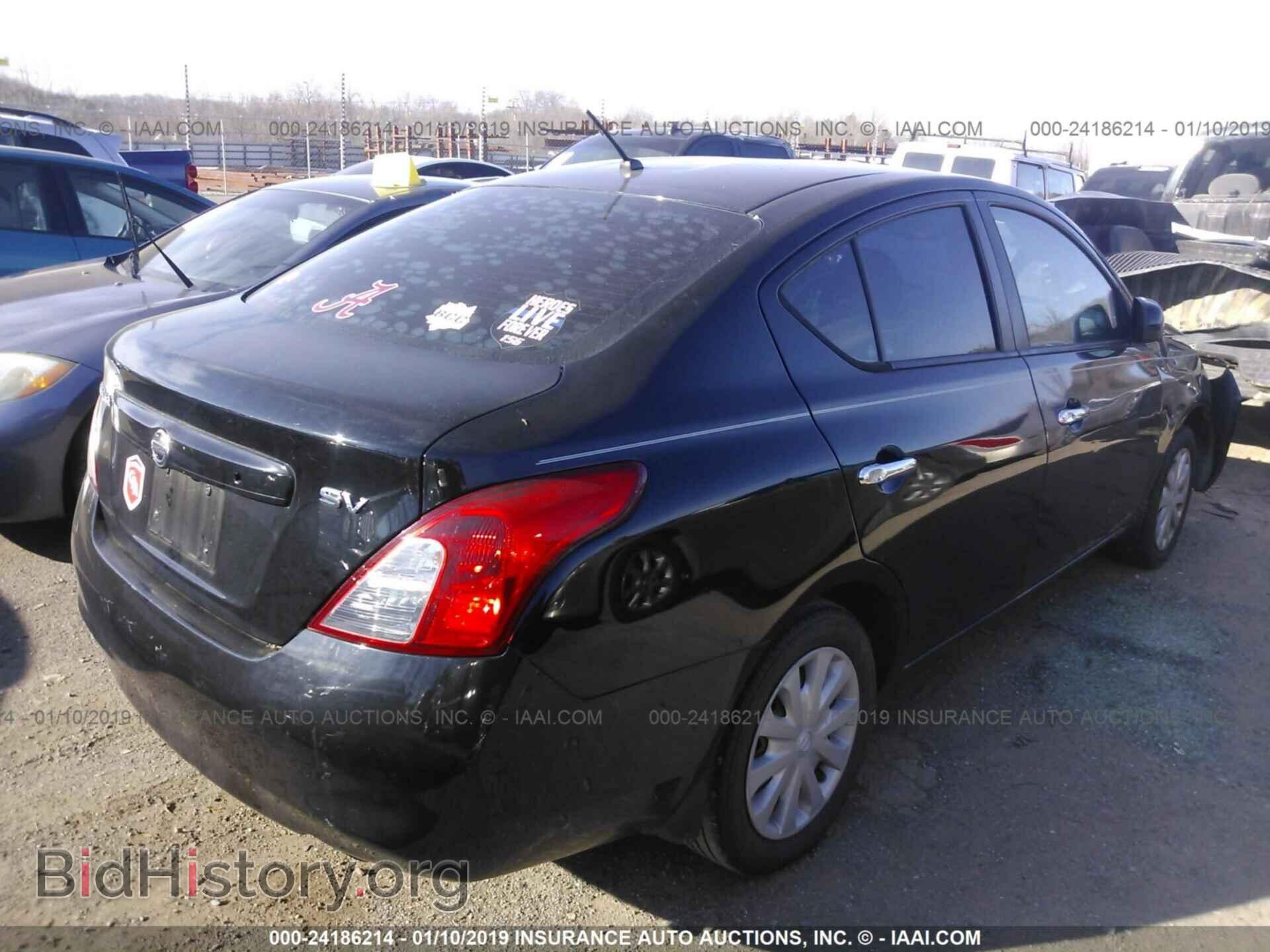 2012 NISSAN VERSA - VIN: 3N1CN7AP4CL907069 - Фото 4