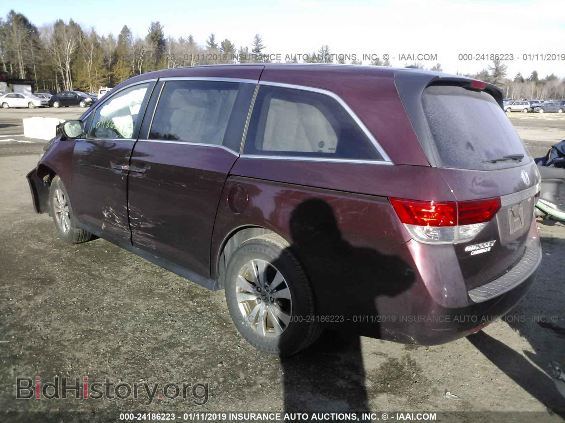2014 HONDA ODYSSEY - VIN: 5FNRL5H62EB100324 - Фото 3