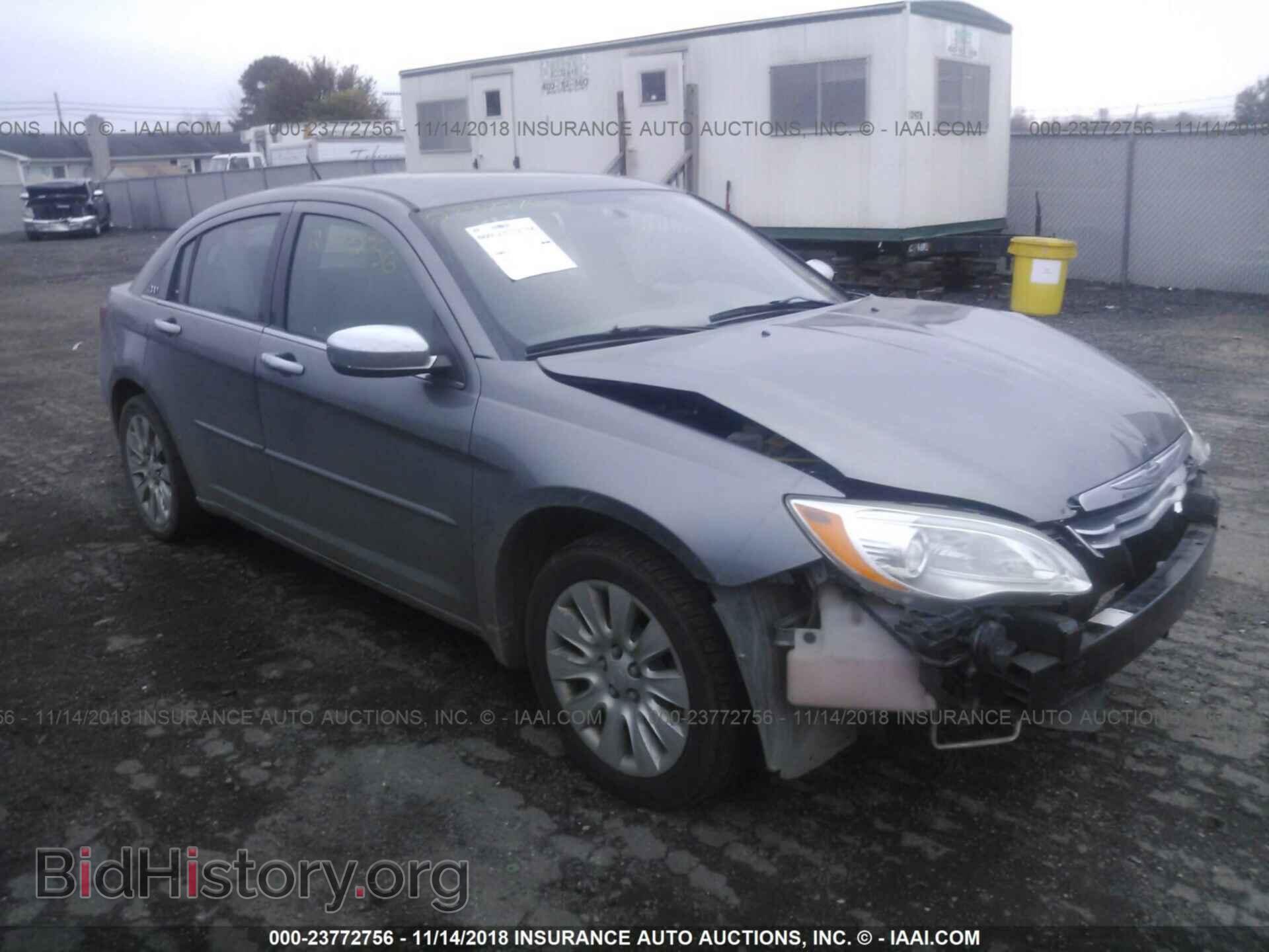 Фотография 1C3CCBAB2CN157914 - CHRYSLER 200 2012