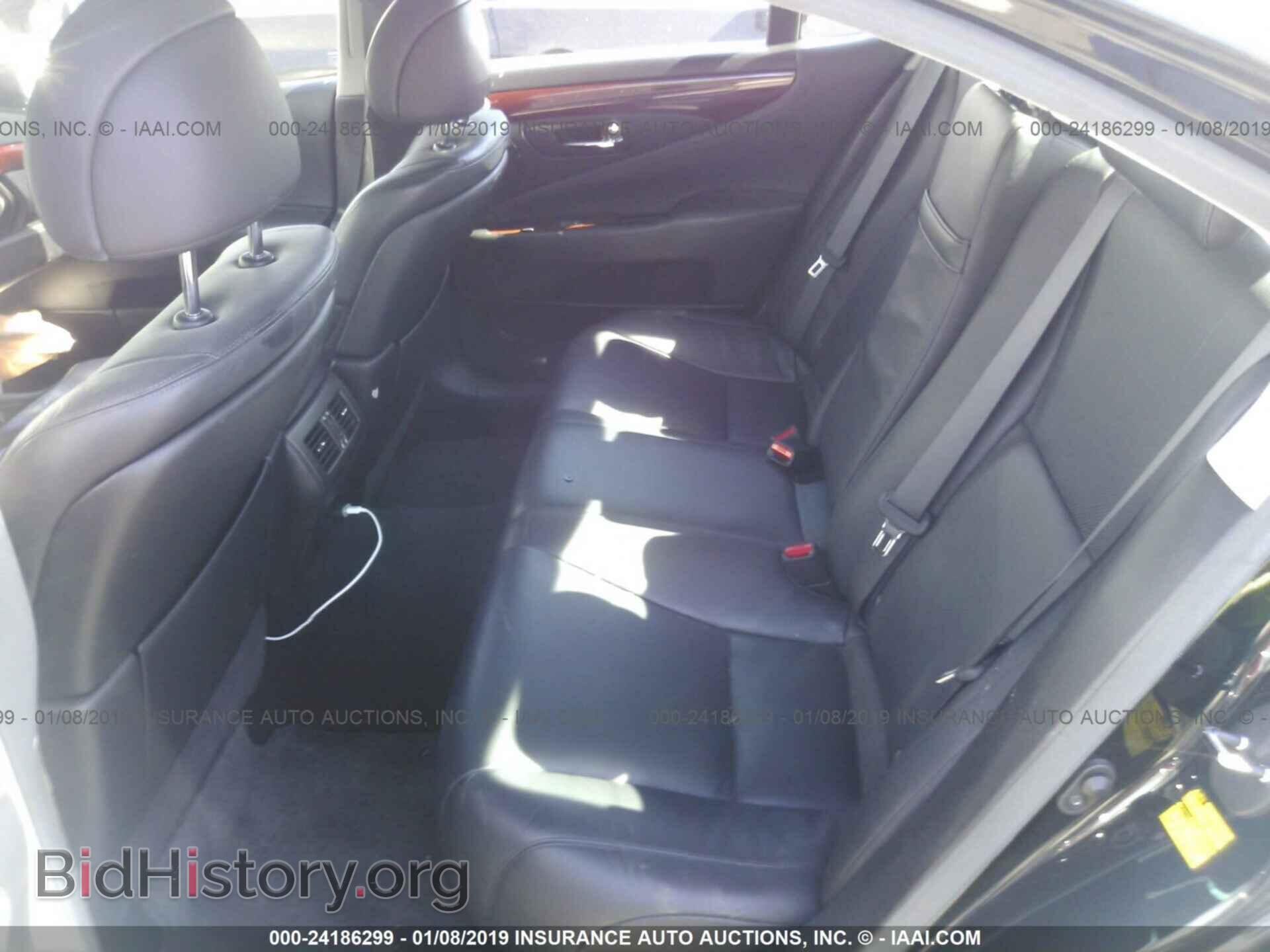 2007 LEXUS LS - VIN: JTHBL46F175050307 - Photo 8