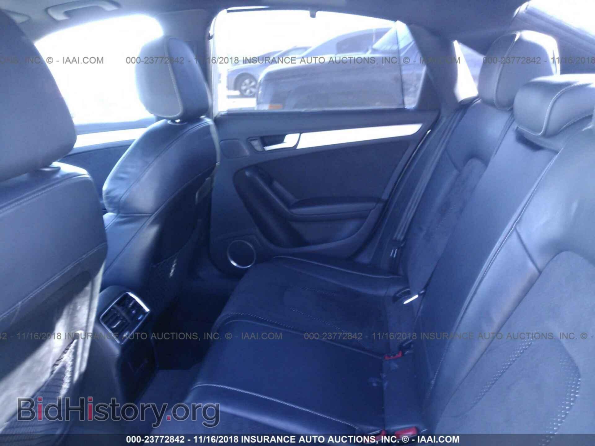 2012 AUDI A4 - VIN: WAUMFBFL8CA111825 - Фото 8
