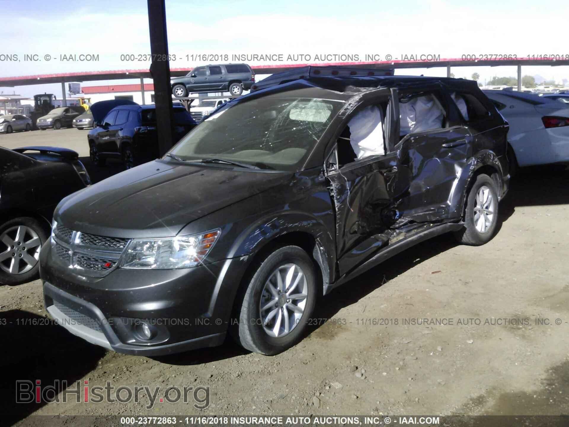 2014 DODGE JOURNEY - VIN: 3C4PDCBB0ET152986 - Фото 2