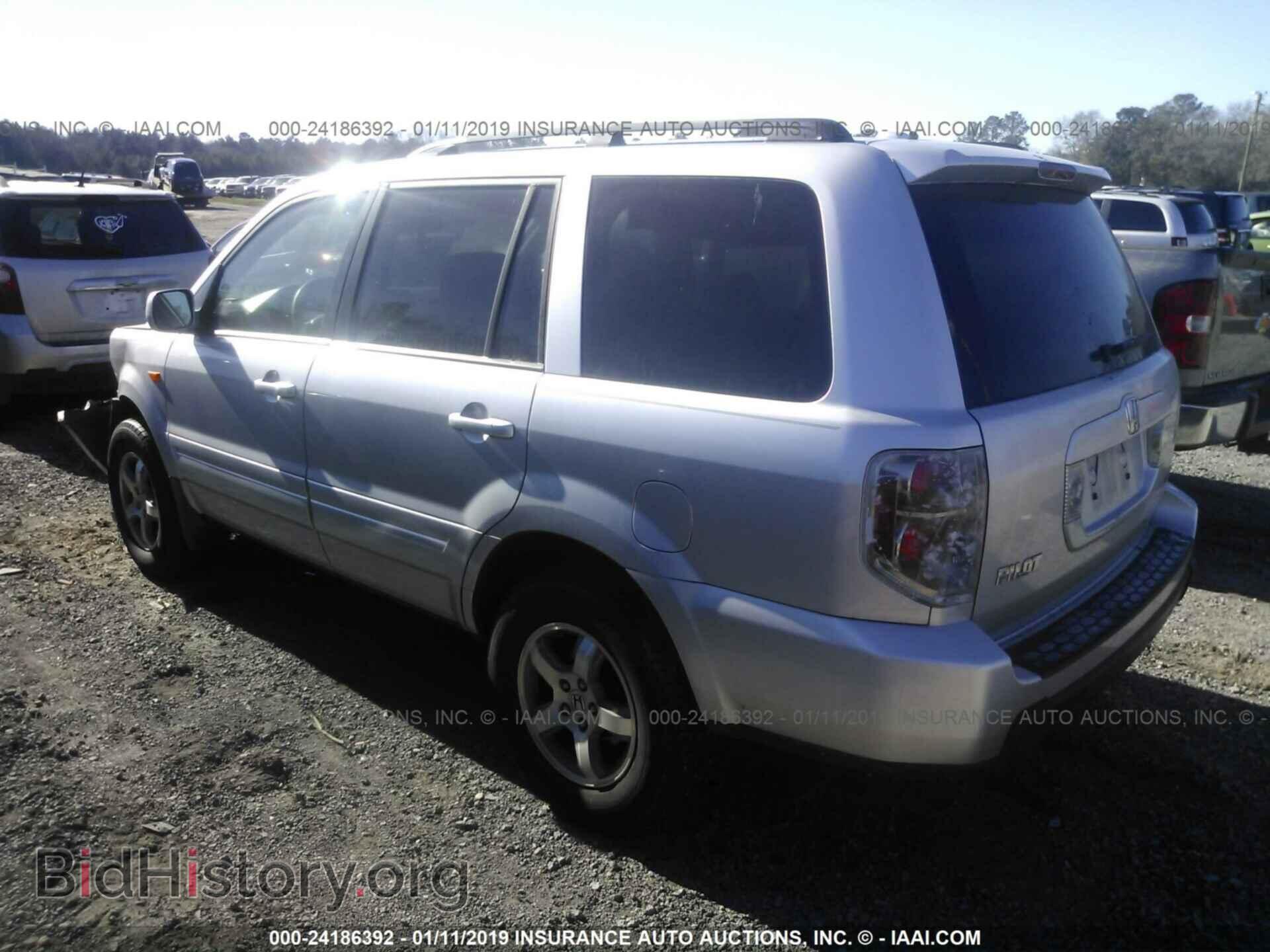 2006 HONDA PILOT - VIN: 2HKYF18656H563508 - Фото 3