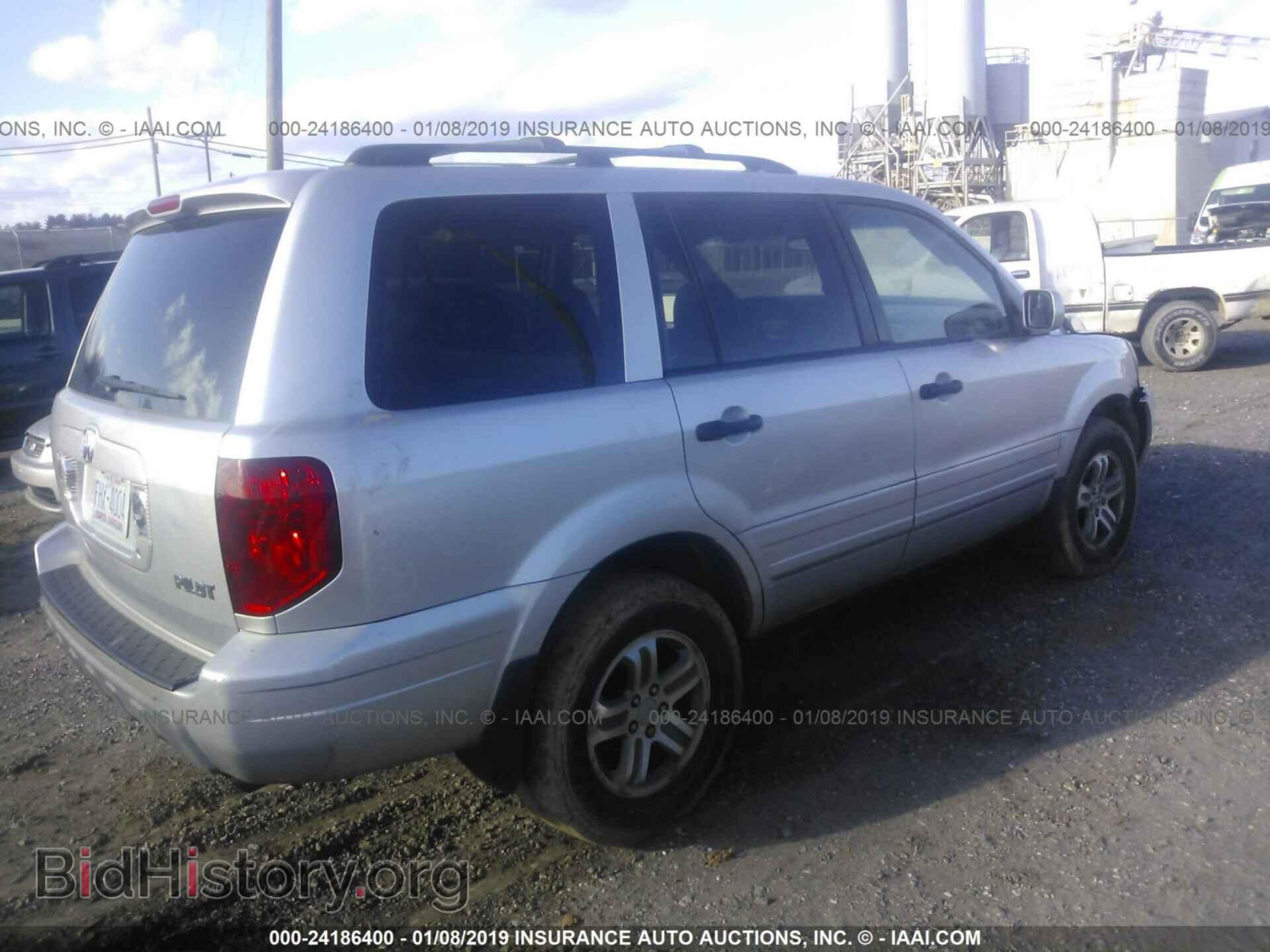 2005 HONDA PILOT - VIN: 5FNYF186X5B005666 - Фото 4