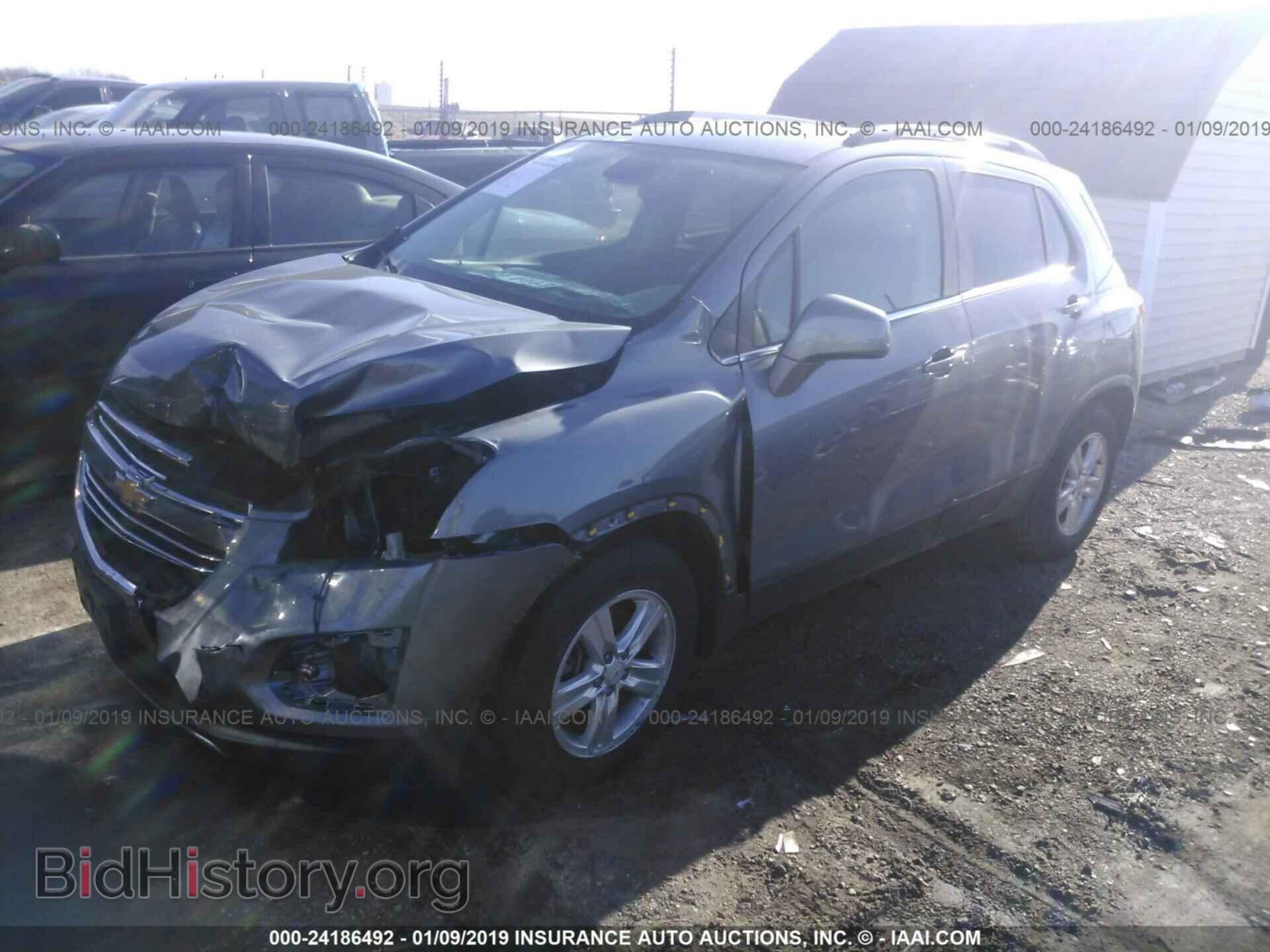 2015 CHEVROLET TRAX - VIN: KL7CJLSB4FB144820 - Фото 2