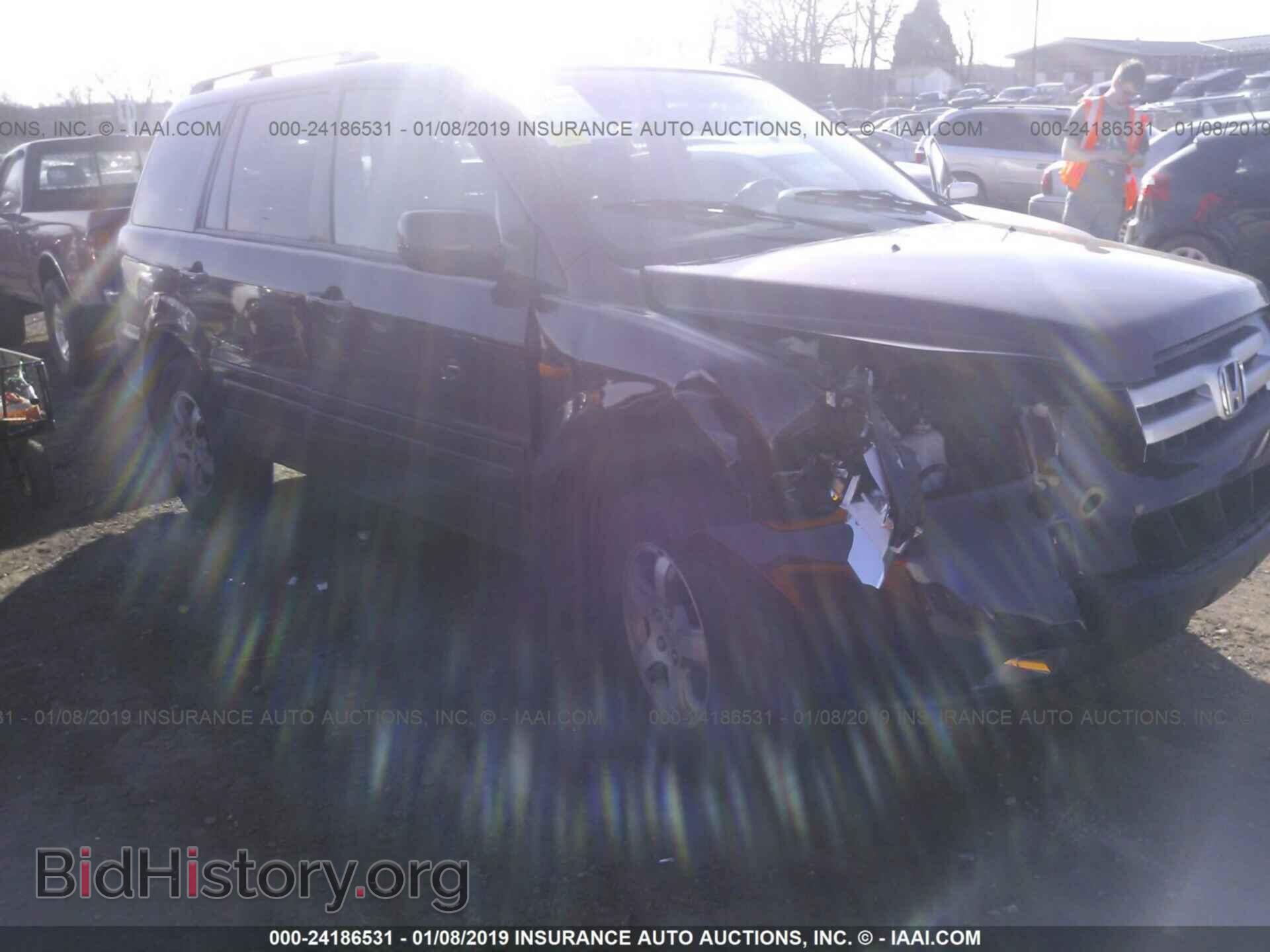 Фотография 5FNYF18538B056941 - HONDA PILOT 2008
