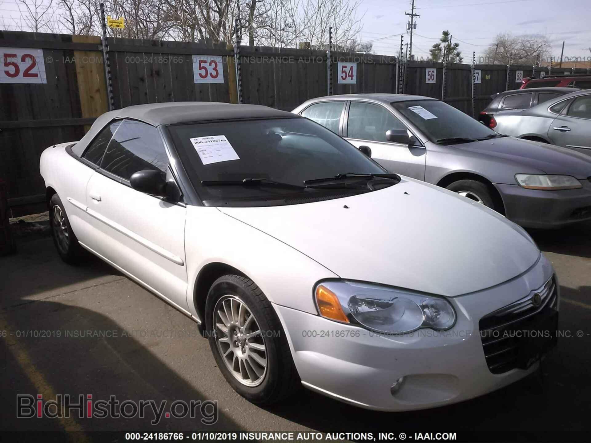 Photo 1C3EL55R24N373376 - CHRYSLER SEBRING 2004