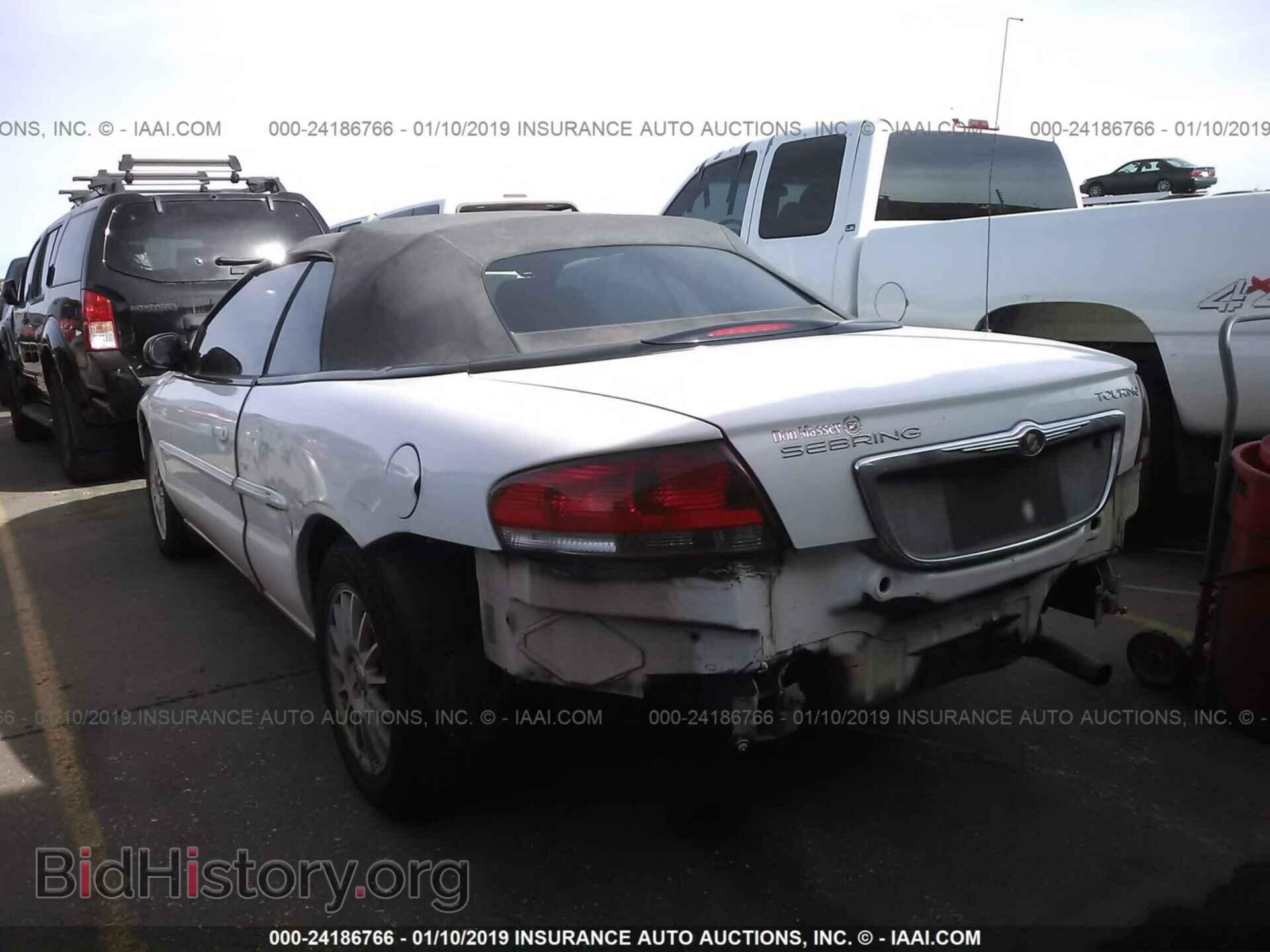 2004 CHRYSLER SEBRING - VIN: 1C3EL55R24N373376 - Photo 3