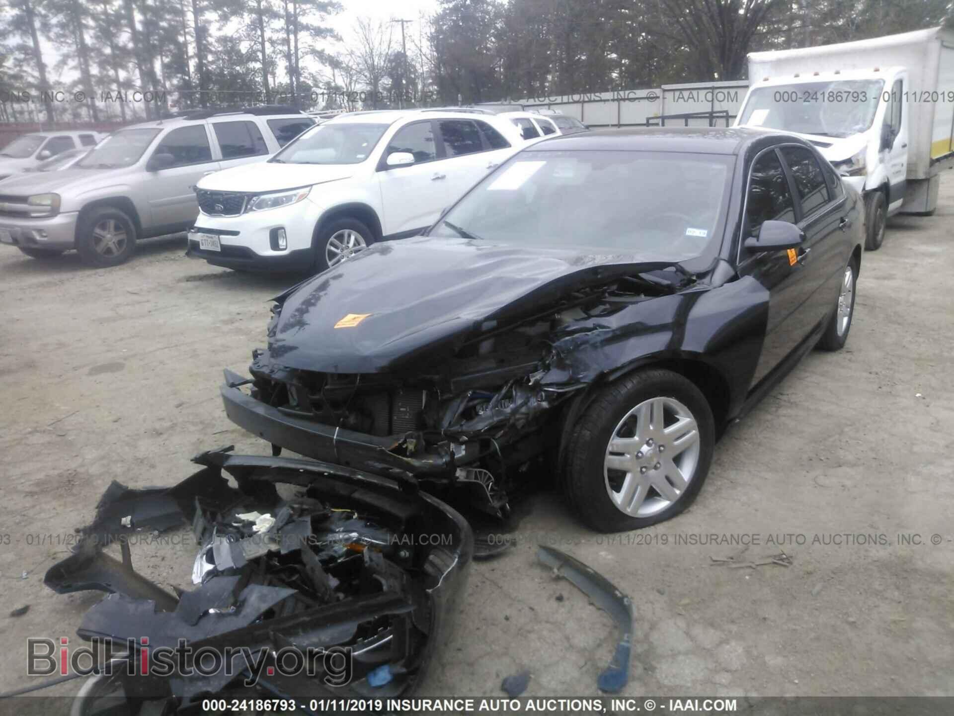 2012 CHEVROLET IMPALA - VIN: 2G1WB5E35C1206341 - Фото 2