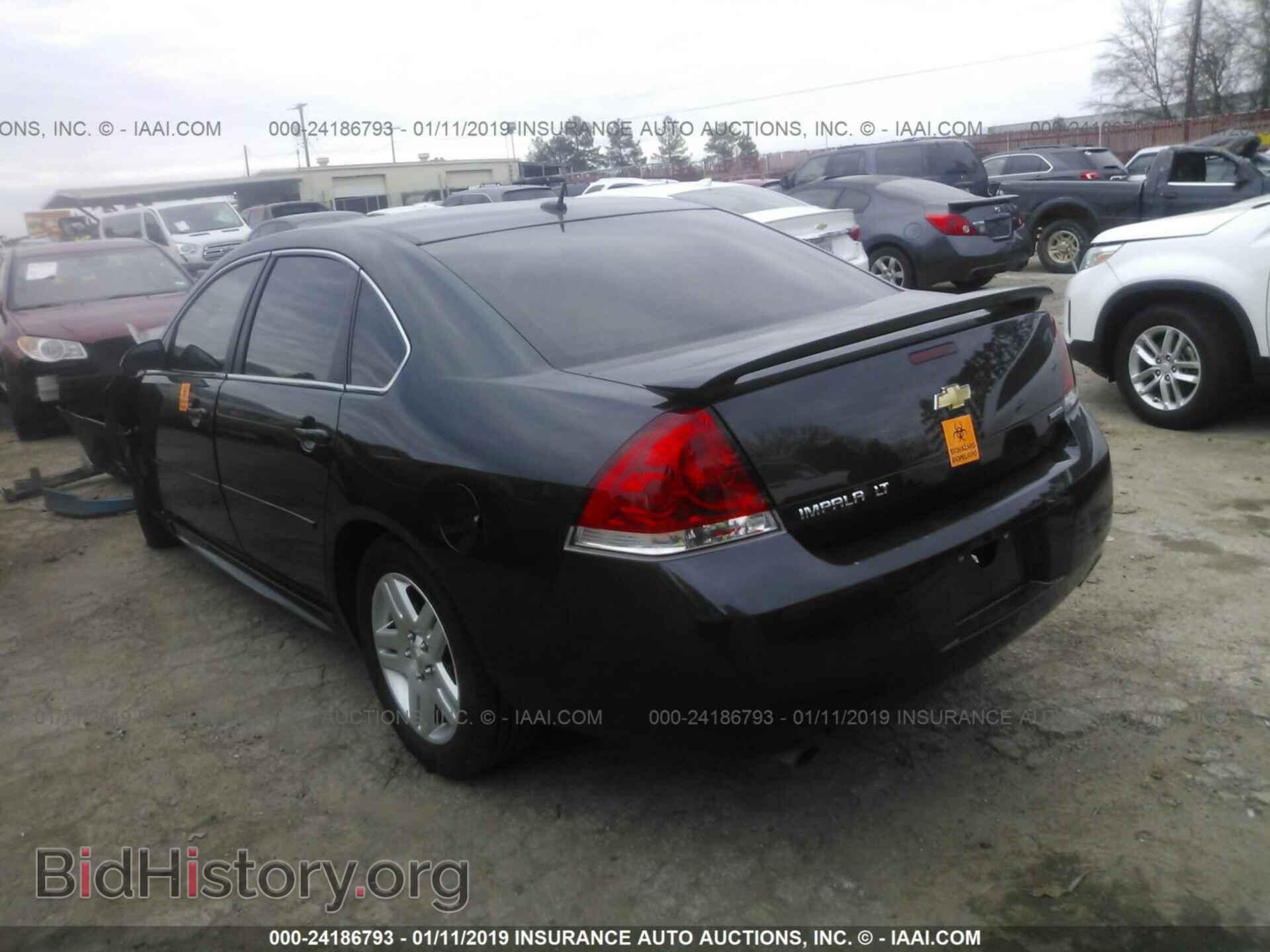 2012 CHEVROLET IMPALA - VIN: 2G1WB5E35C1206341 - Фото 3