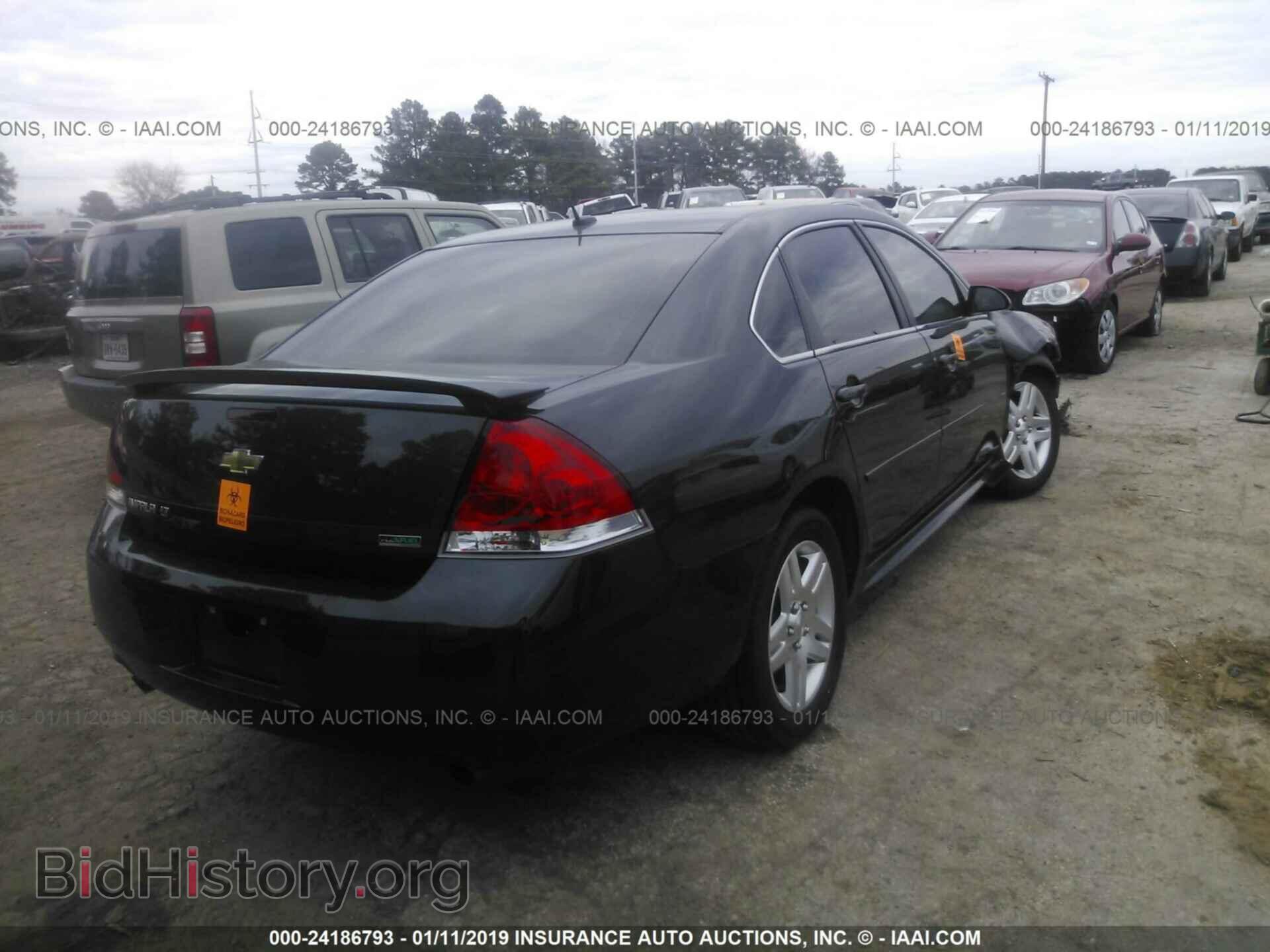 2012 CHEVROLET IMPALA - VIN: 2G1WB5E35C1206341 - Фото 4