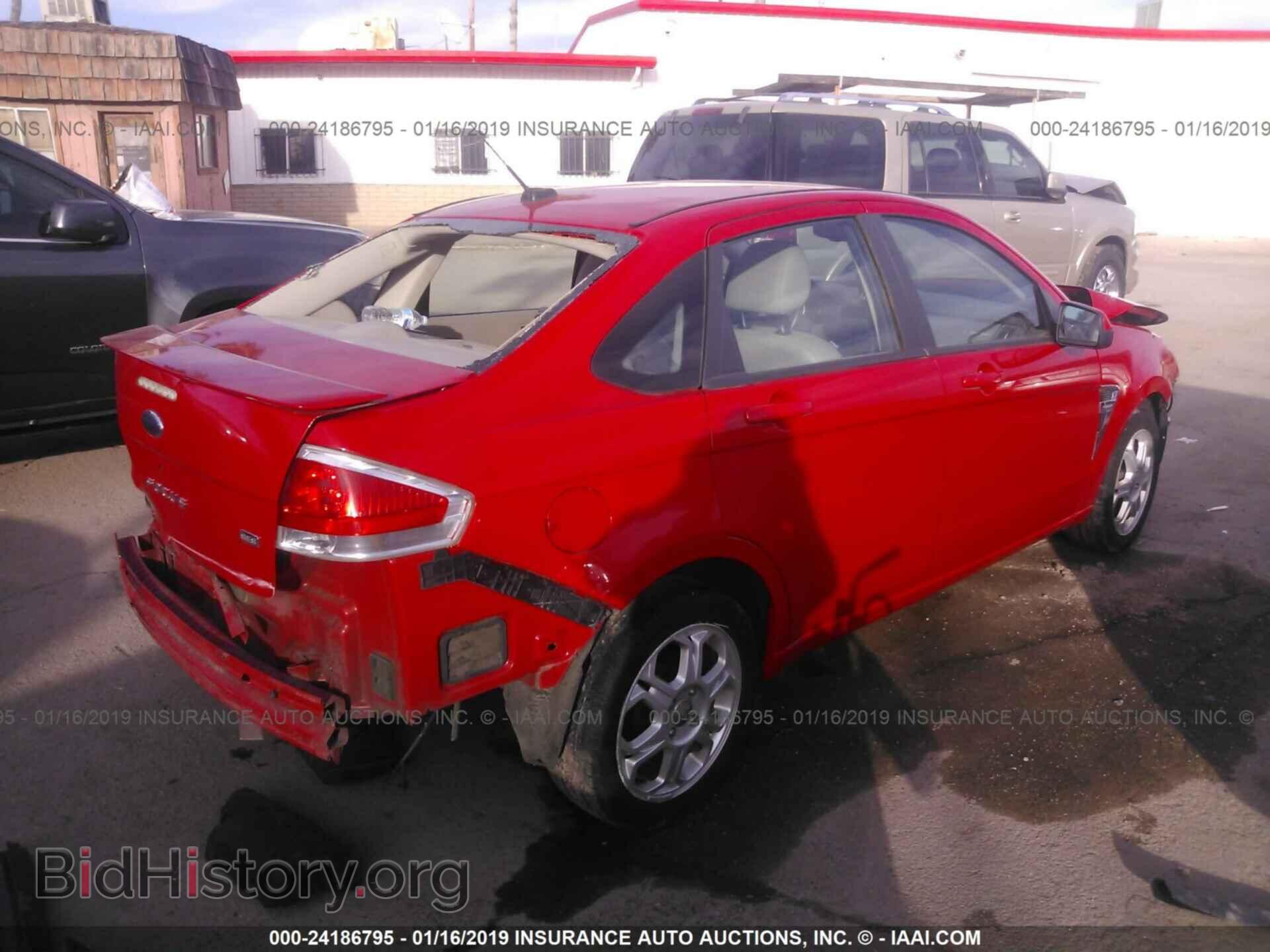 2008 FORD FOCUS - VIN: 1FAHP35N78W219251 - Фото 4