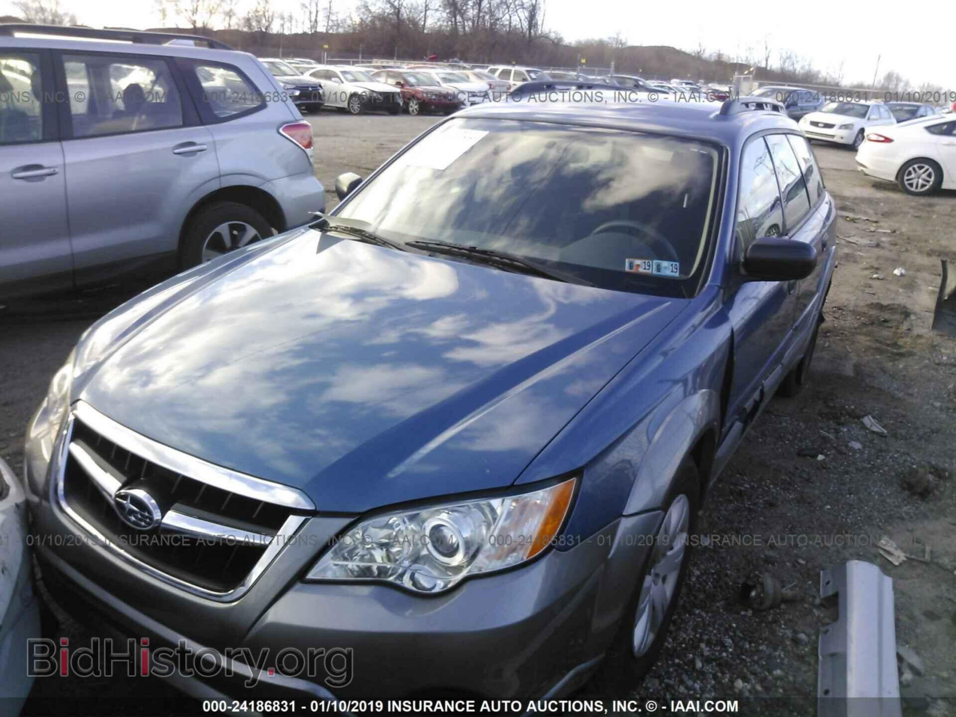 2008 SUBARU OUTBACK - VIN: 4S4BP60C887314253 - Фото 2