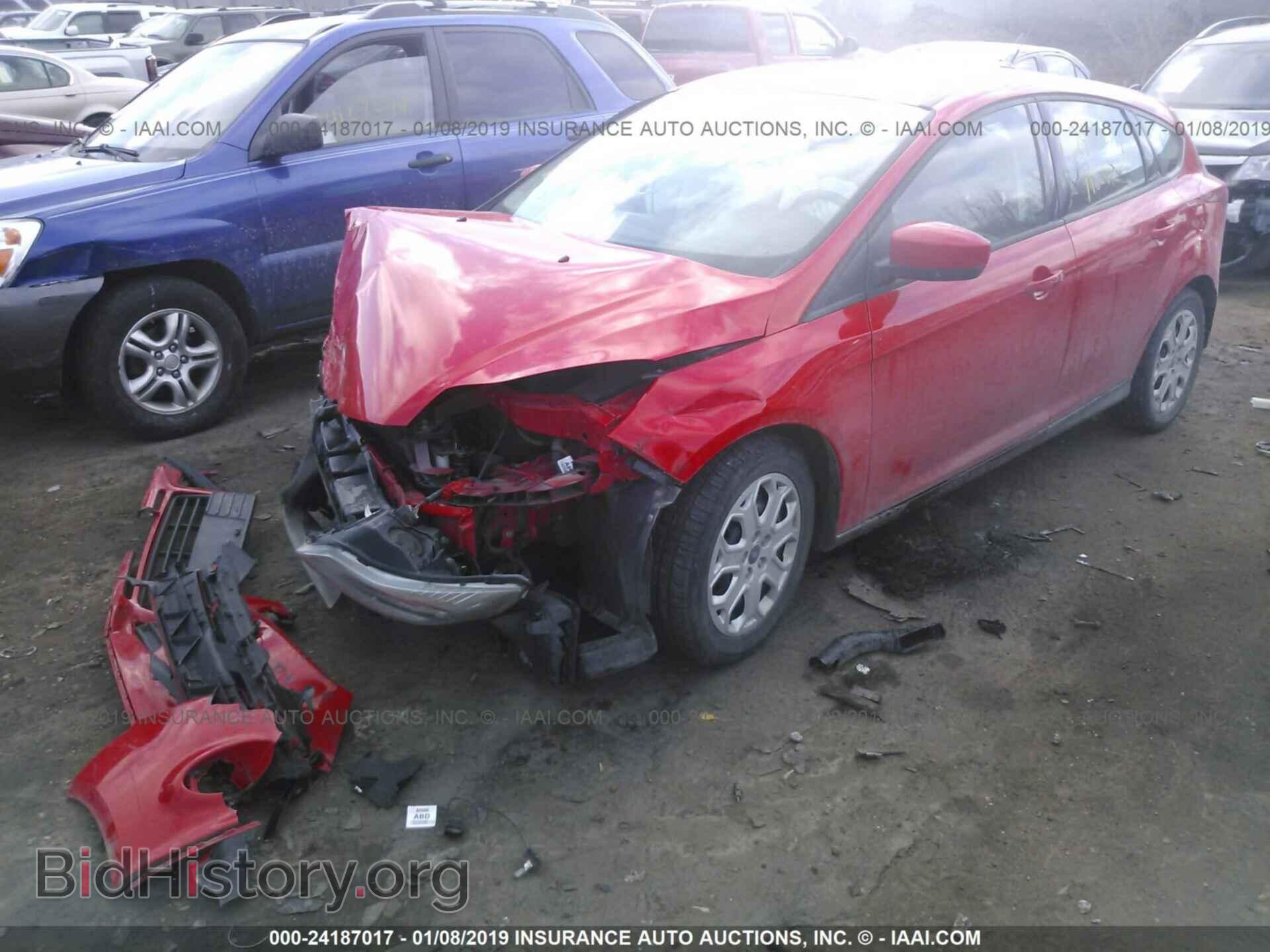 2012 FORD FOCUS - VIN: 1FAHP3K28CL215679 - Фото 2