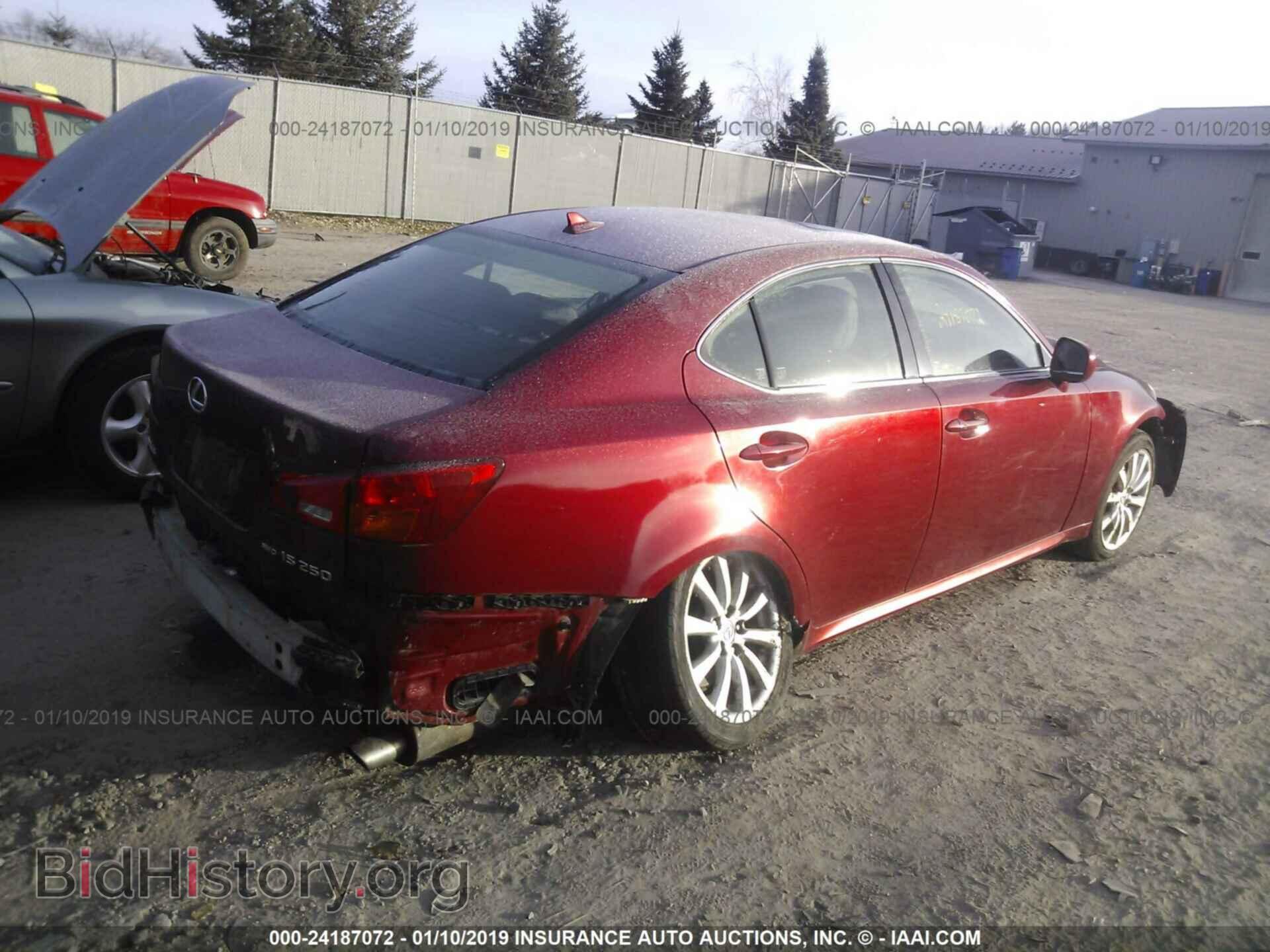 2007 LEXUS IS - VIN: JTHCK262075008557 - Фото 4