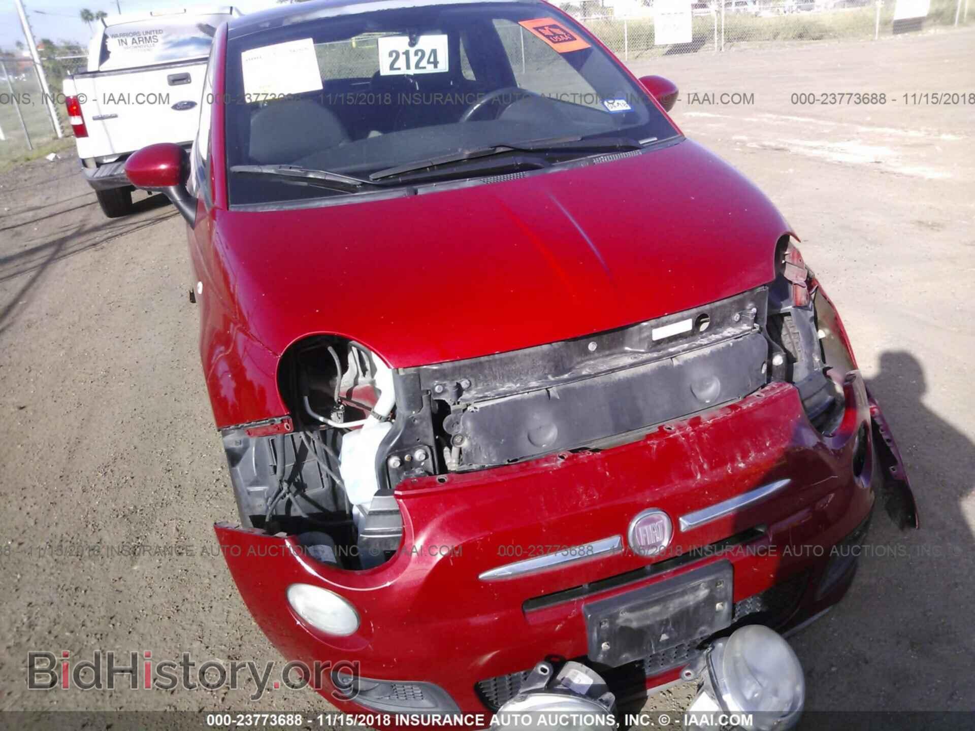 2012 FIAT 500 - VIN: 3C3CFFBR1CT139849 - Фото 6