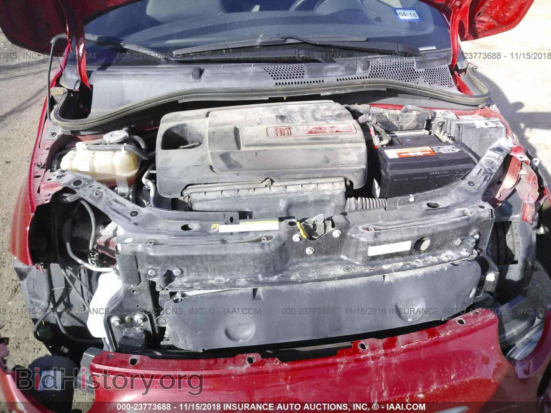 2012 FIAT 500 - VIN: 3C3CFFBR1CT139849 - Фото 10