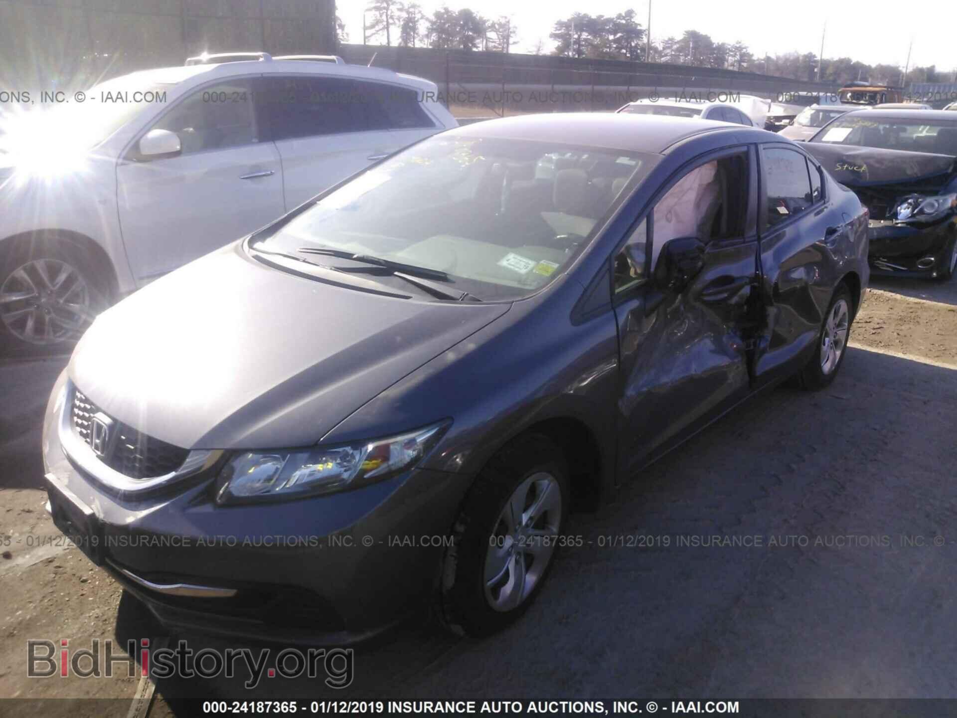 2014 HONDA CIVIC - VIN: 2HGFB2F56EH512840 - Photo 2