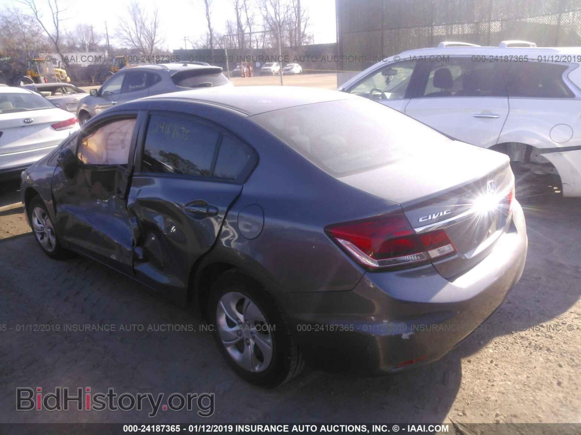 2014 HONDA CIVIC - VIN: 2HGFB2F56EH512840 - Photo 3