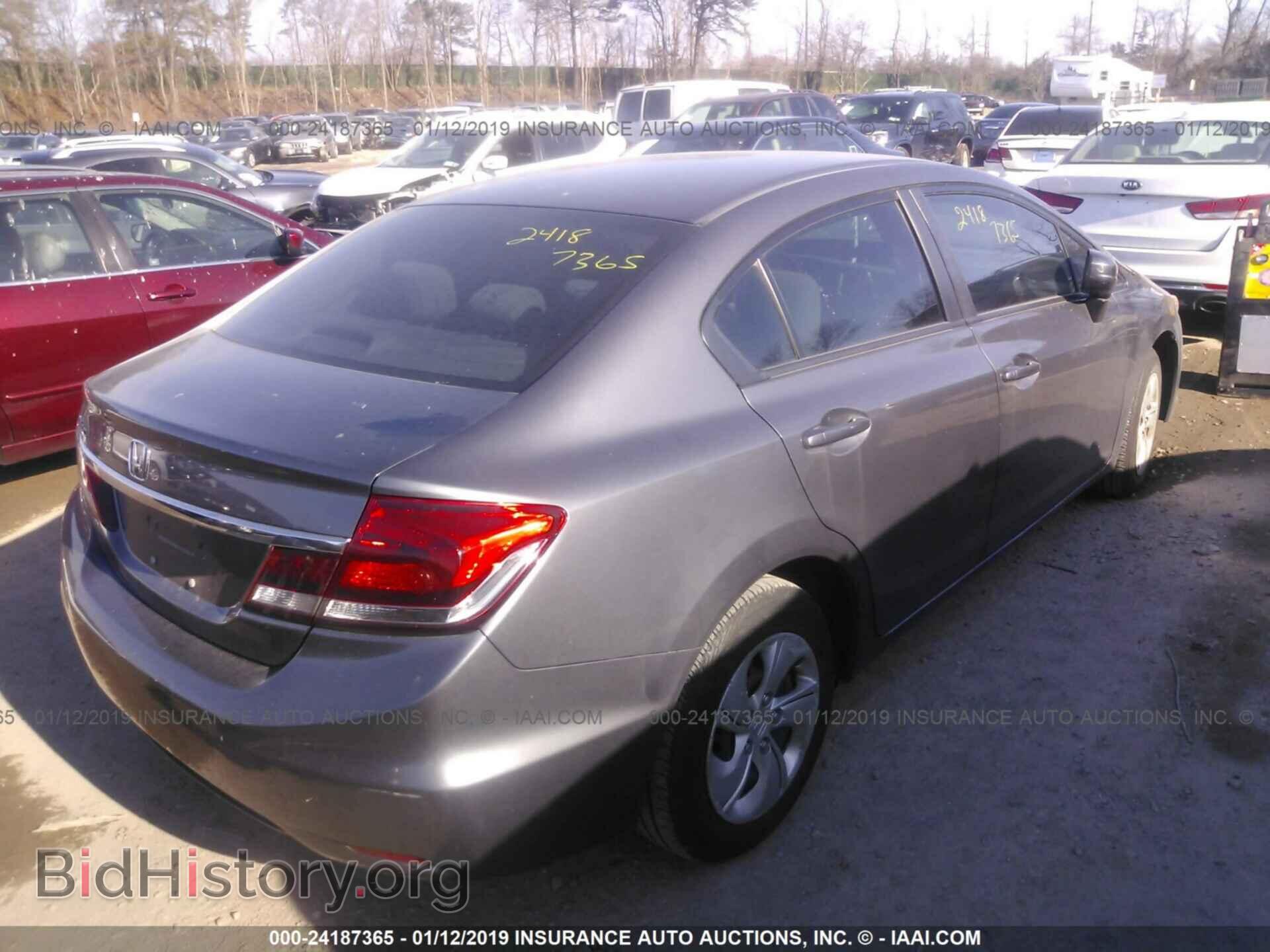 2014 HONDA CIVIC - VIN: 2HGFB2F56EH512840 - Photo 4