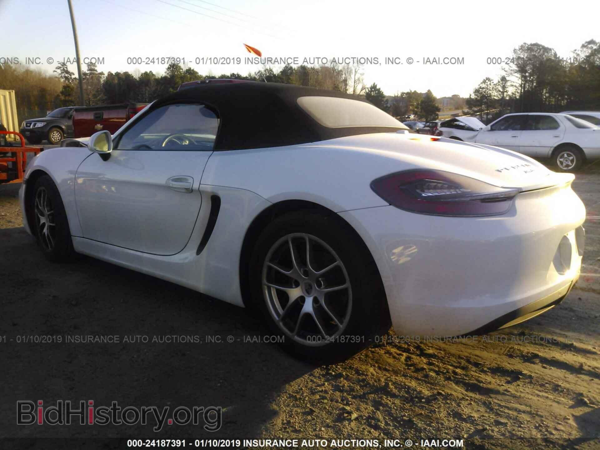 2014 PORSCHE BOXSTER - VIN: WP0CA2A89ES120742 - Фото 3
