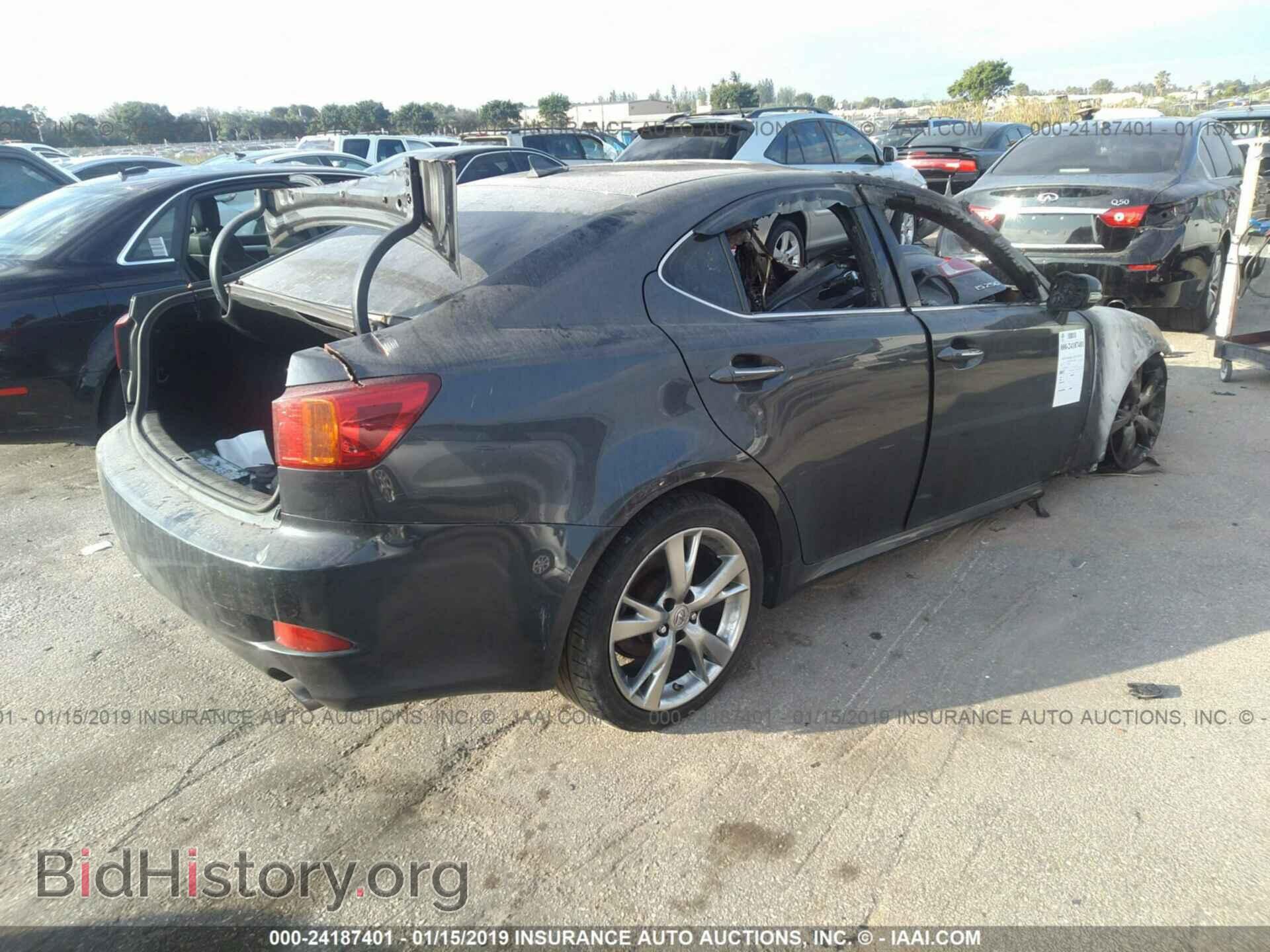 2009 LEXUS IS - VIN: JTHBK262095092913 - Фото 4