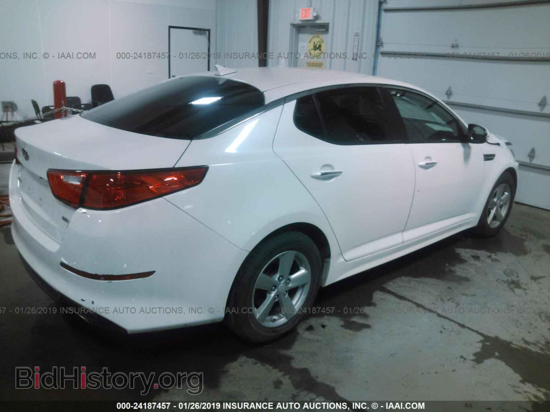 2015 KIA OPTIMA - VIN: 5XXGM4A72FG394159 - Фото 4