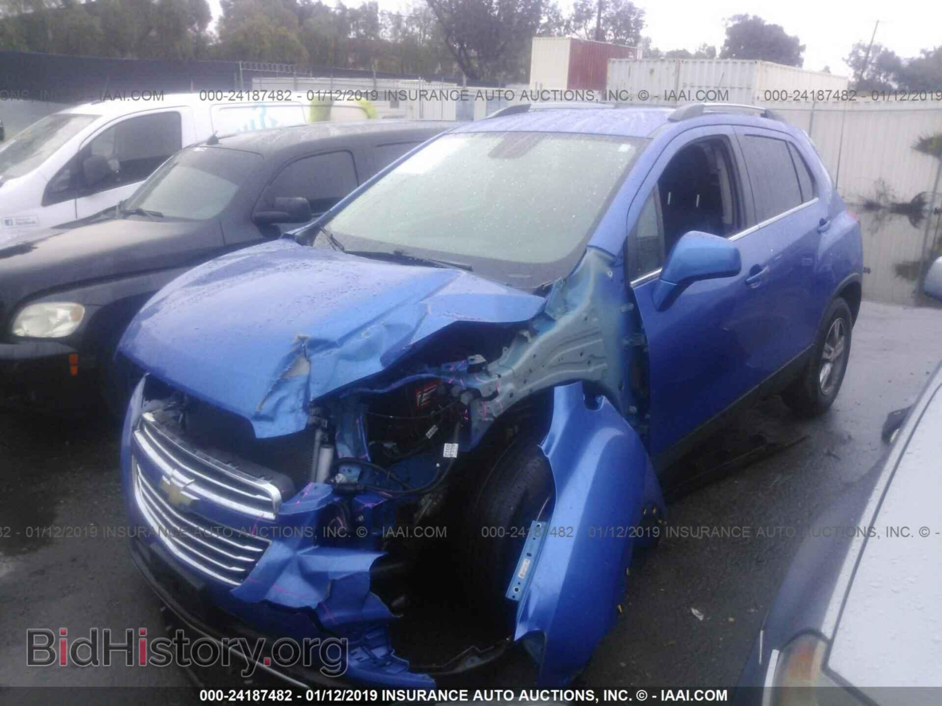 2015 CHEVROLET TRAX - VIN: KL7CJLSB6FB154281 - Фото 2