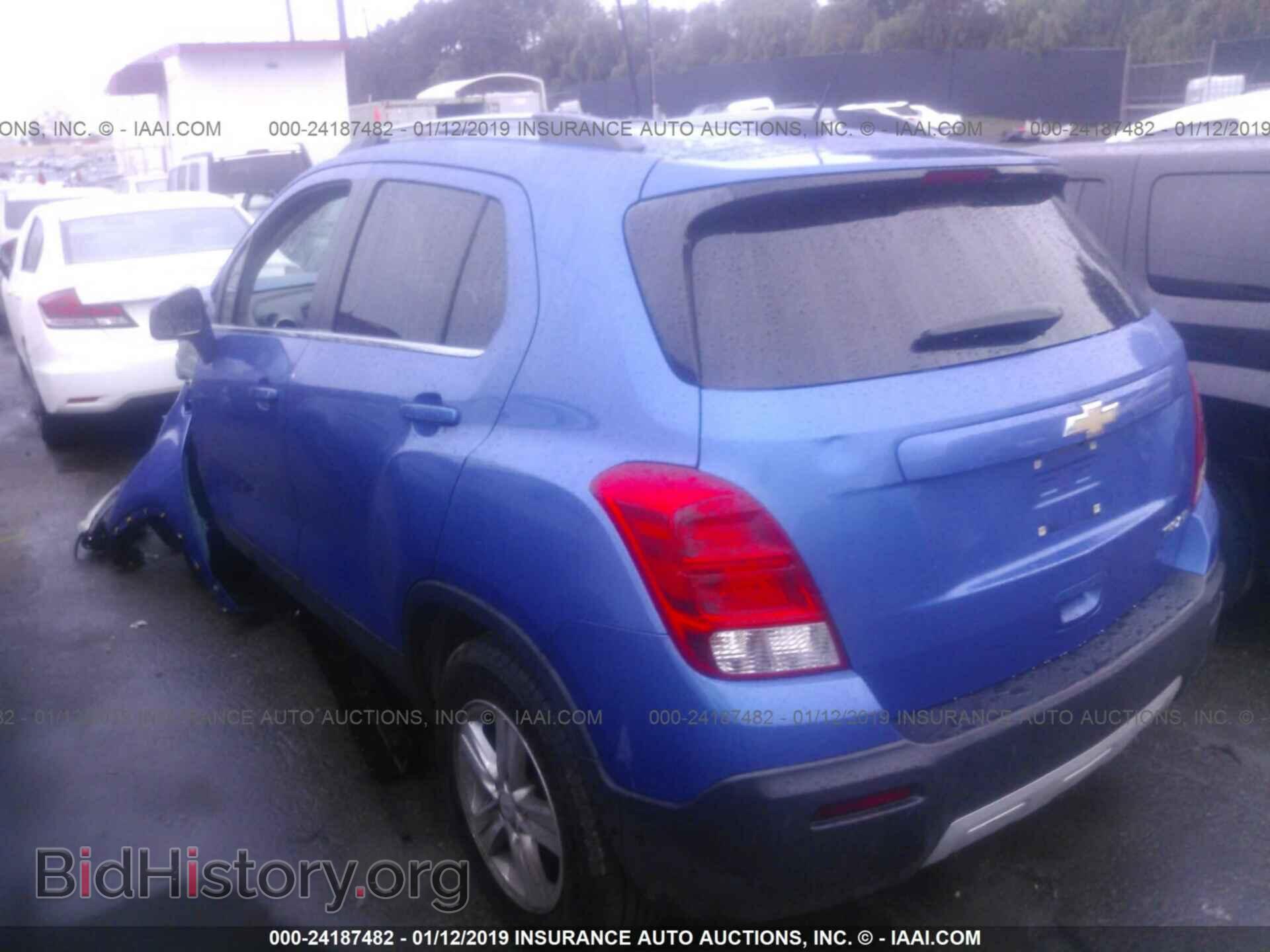 2015 CHEVROLET TRAX - VIN: KL7CJLSB6FB154281 - Фото 3