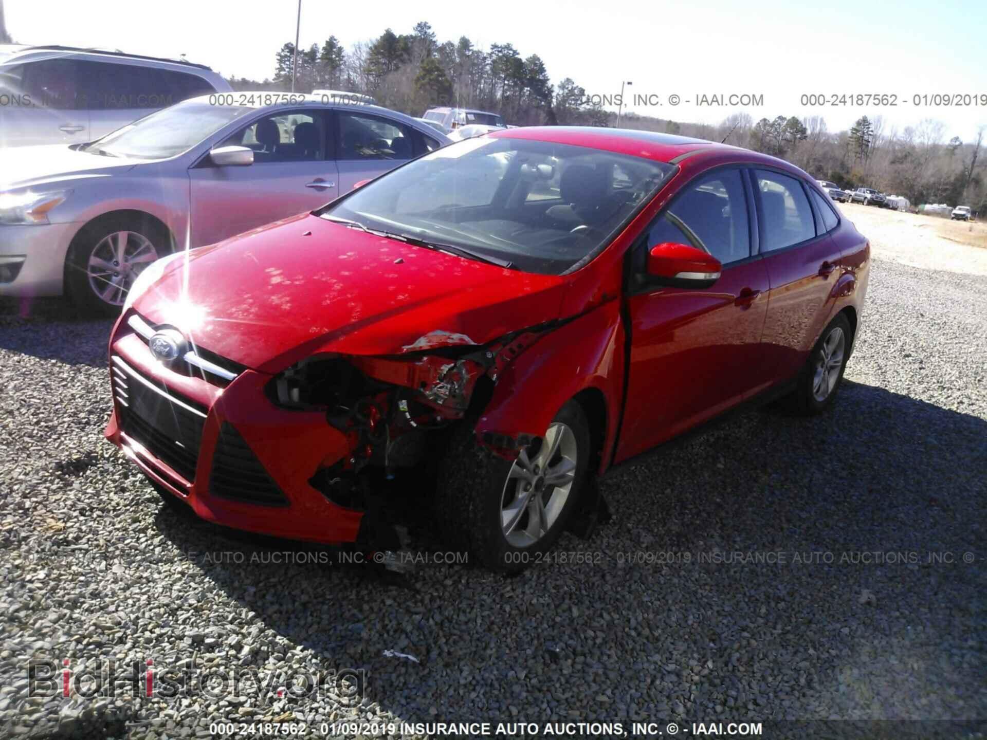 2014 FORD FOCUS - VIN: 1FADP3F26EL447032 - Фото 2