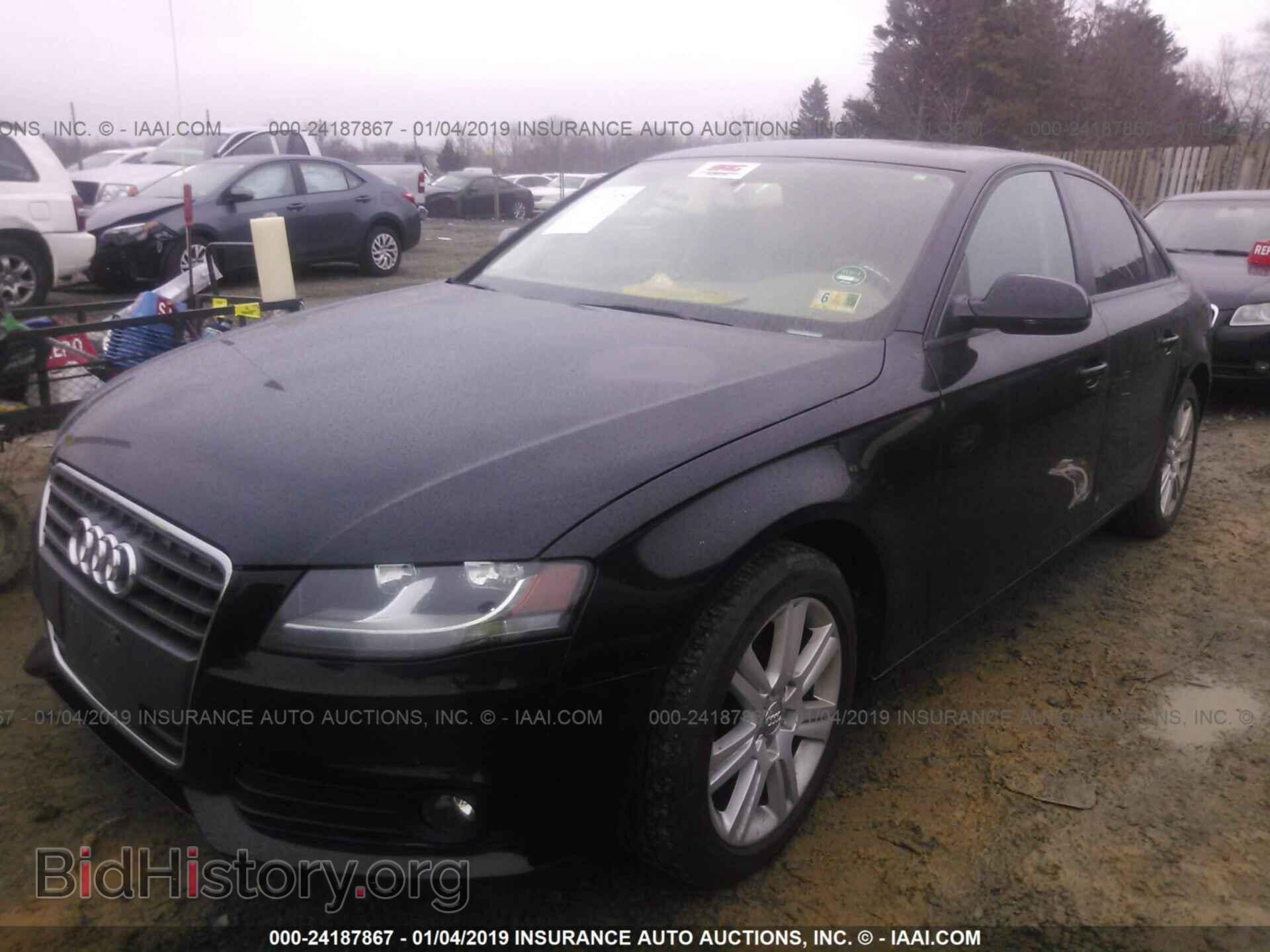 2010 AUDI A4 - VIN: WAUAFAFL3AN070393 - Фото 2