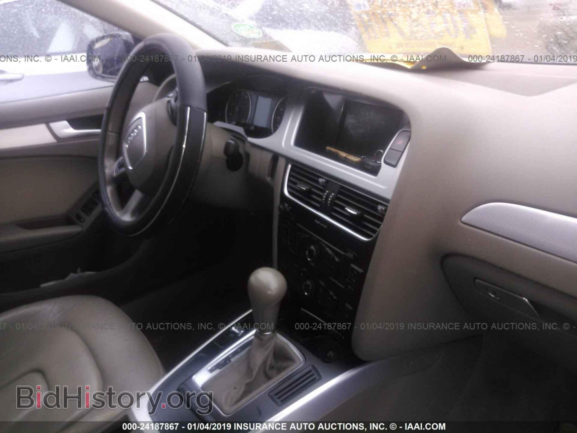 2010 AUDI A4 - VIN: WAUAFAFL3AN070393 - Фото 5